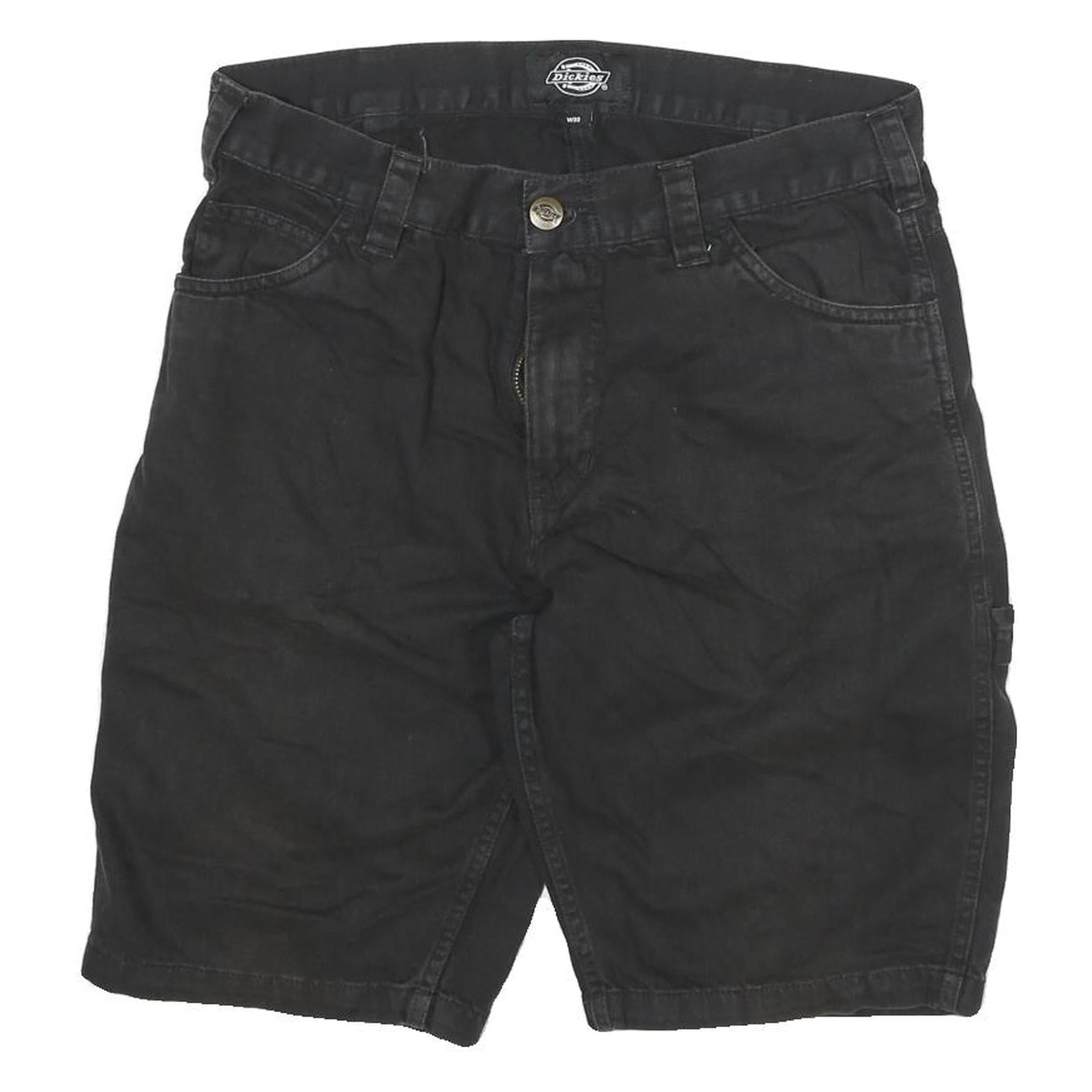 Buy DICKIES Mens Black Casual Cotton Blend Cargo Shorts L W30 Workwear Style Refurbished - $31.19 DICKIES Mens Black Casual Cotton Blend Cargo Shorts L W30 Workwear Style Refurbished - N/A refurbished available on Cerqular