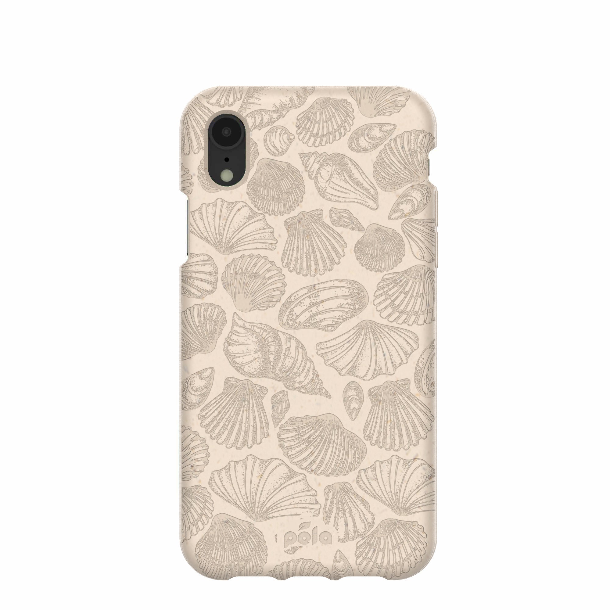Seashell Seashore iPhone XR Case Refurbished - Pela Case refurbished available on Cerqular