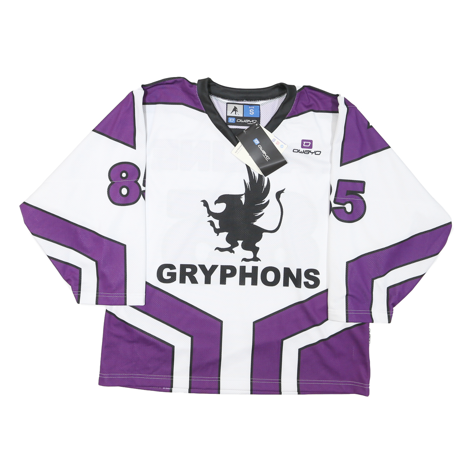 Buy Mens White & Purple Gryphons Graphic T-Shirt S Long Sleeve V-Neck Sports Refurbished - $25.99 Mens White & Purple Gryphons Graphic T-Shirt S Long Sleeve V-Neck Sports Refurbished - N/A refurbished available on Cerqular