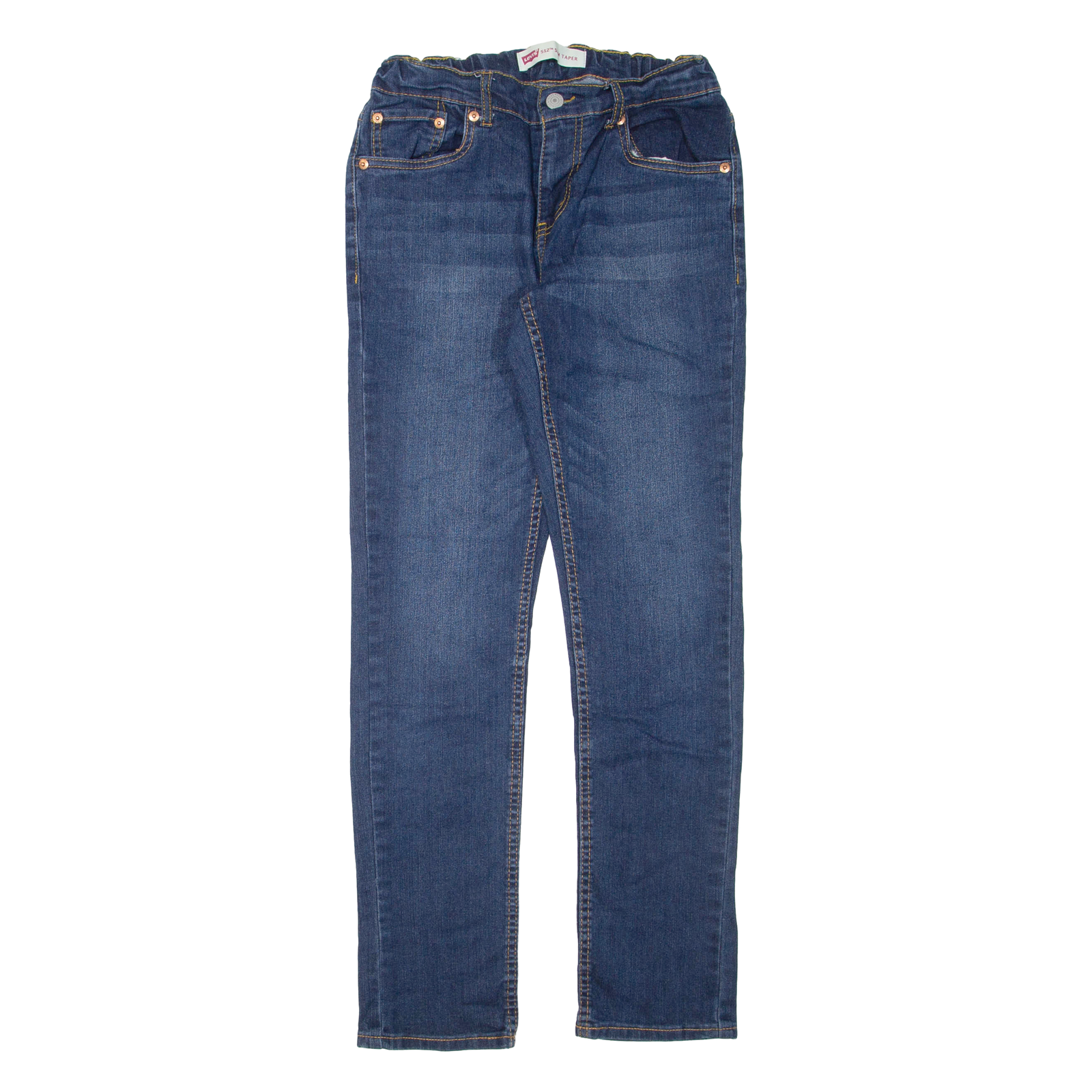 LEVI'S 512 Womens Jeans Blue Slim Tapered W26 L30 Refurbished - N/A refurbished available on Cerqular
