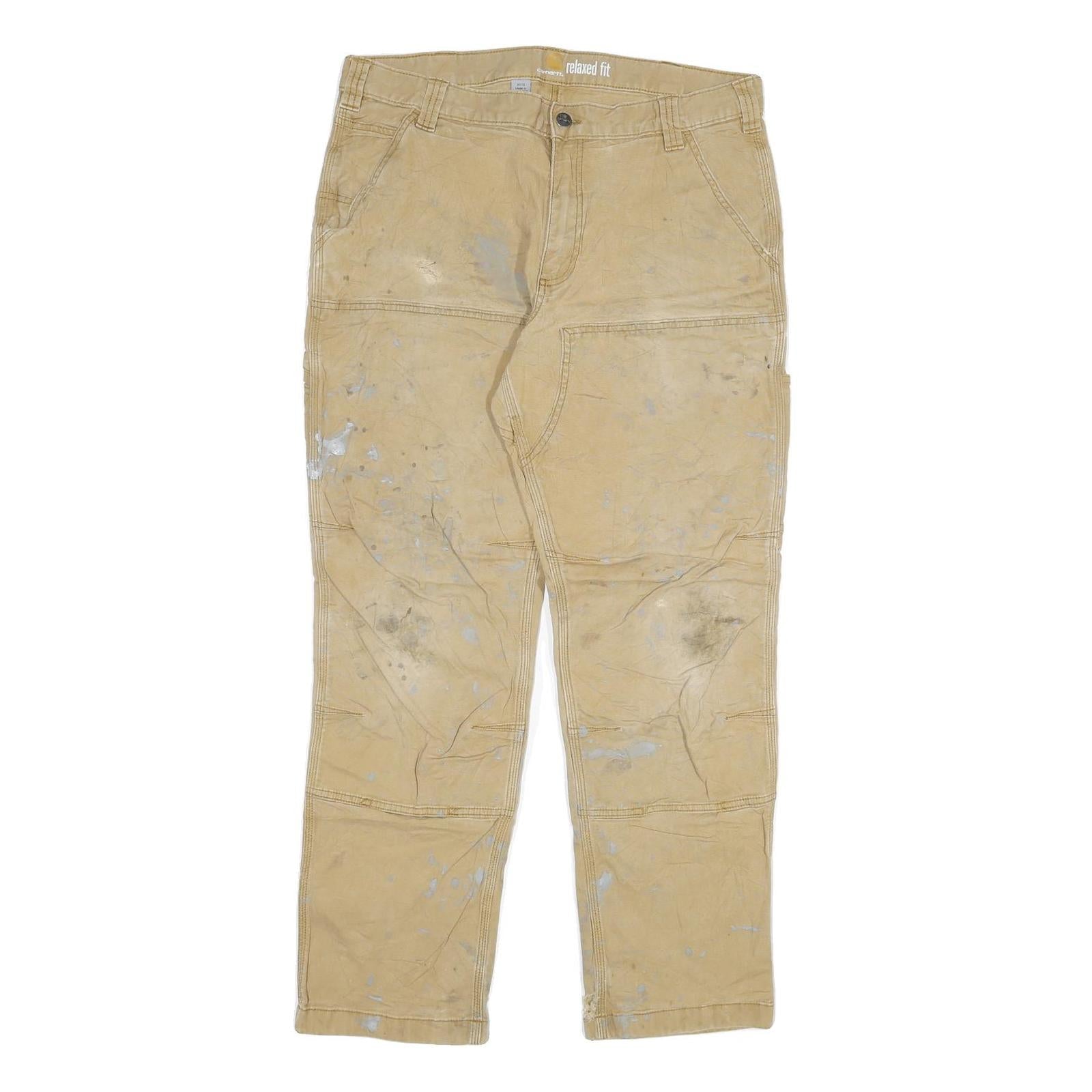 Buy CARHARTT Mens Jeans Beige Relaxed Straight Cotton Blend W36 L32 Workwear Durable Refurbished - $40.29 CARHARTT Mens Jeans Beige Relaxed Straight Cotton Blend W36 L32 Workwear Durable Refurbished - N/A refurbished available on Cerqular