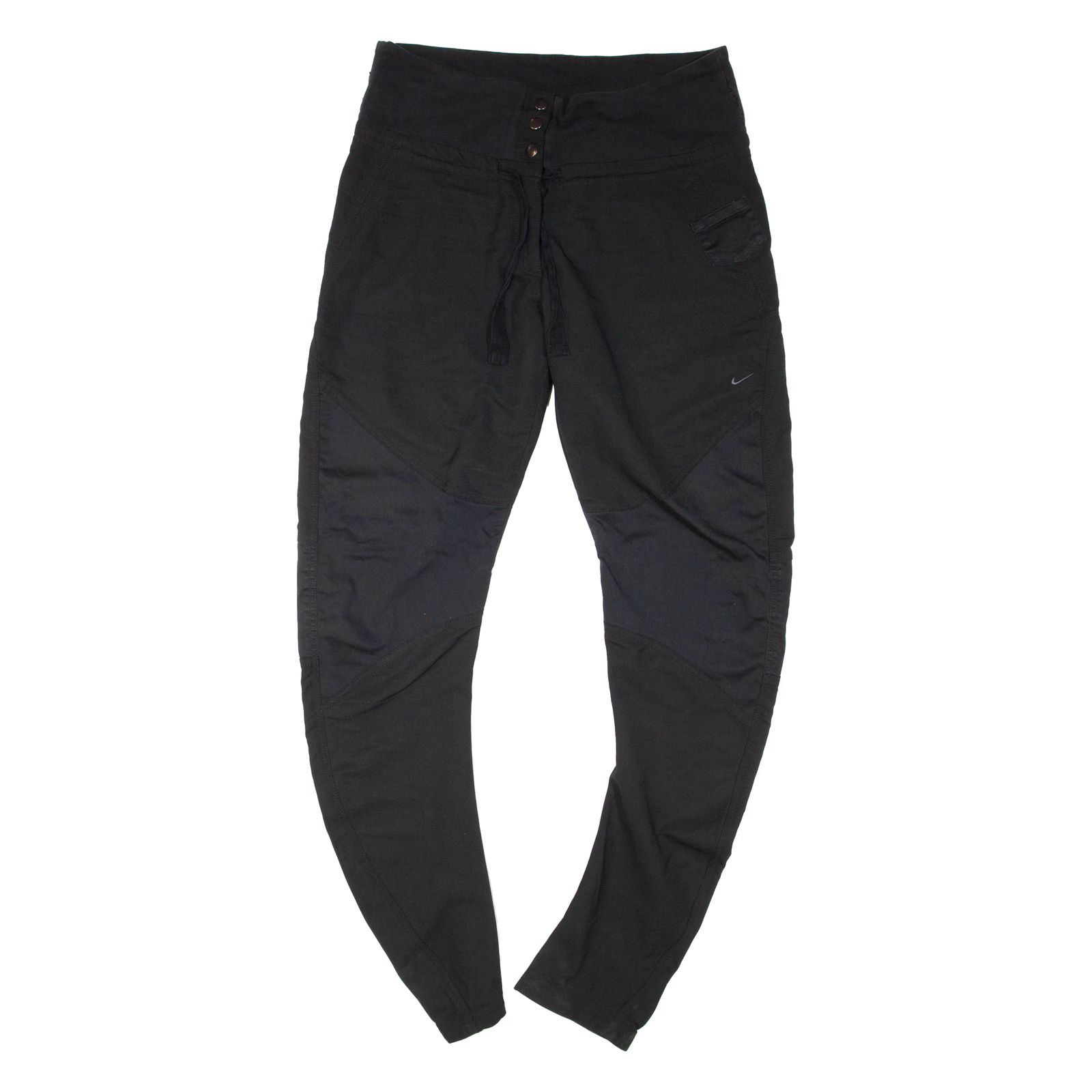 NIKE Womens Track Pants Black Tapered UK 14 W34 L33 Refurbished - N/A refurbished available on Cerqular