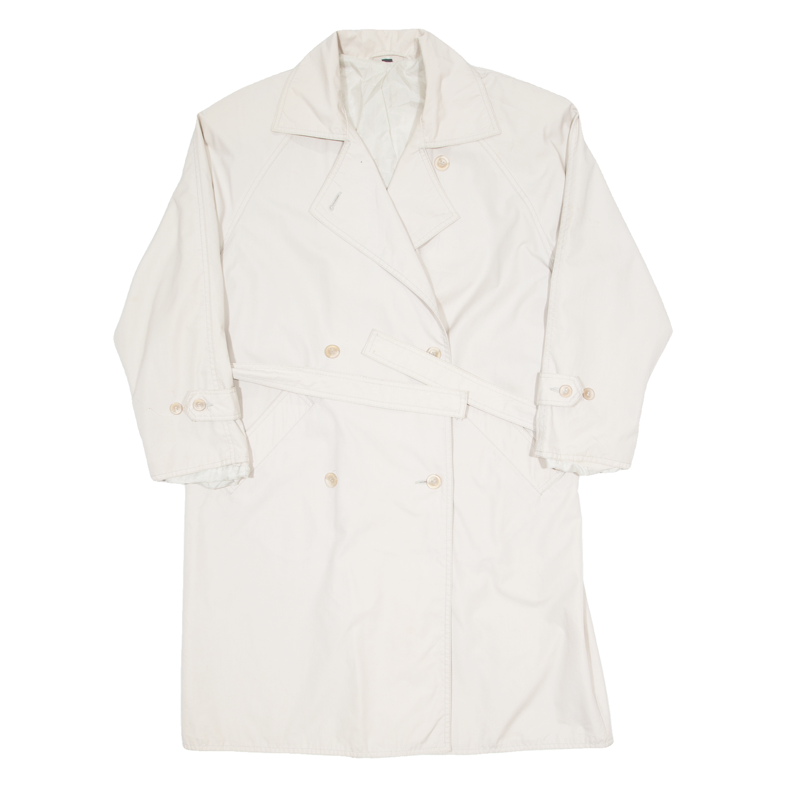 Buy Belted Womens Trench Coat Beige M Refurbished - $41.59 Belted Womens Trench Coat Beige M Refurbished - N/A refurbished available on Cerqular