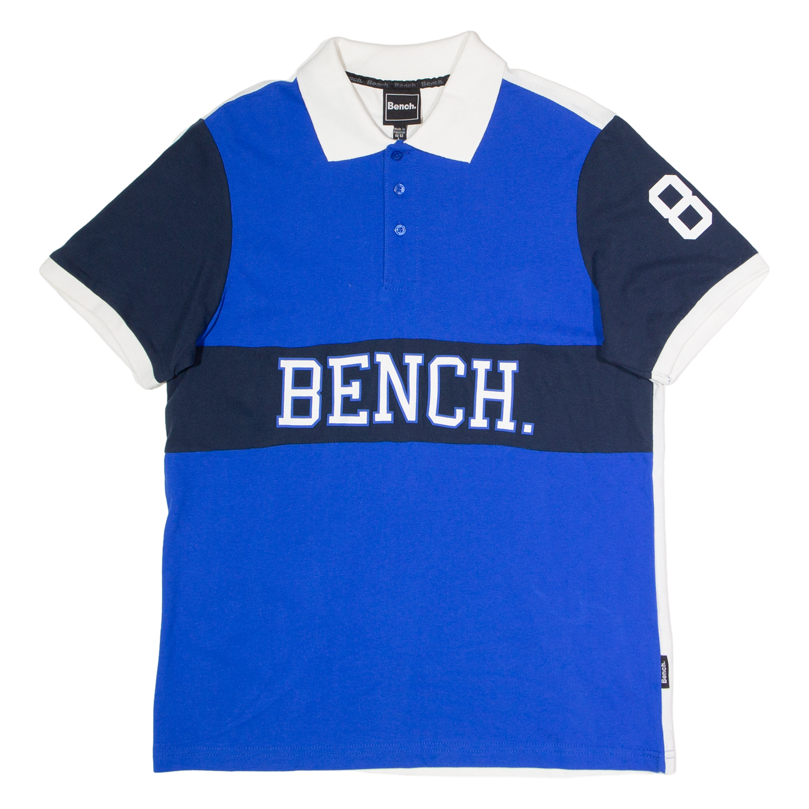 Buy BENCH Mens Polo Shirt Blue Colourblock L Refurbished - $22.09 BENCH Mens Polo Shirt Blue Colourblock L Refurbished - N/A refurbished available on Cerqular
