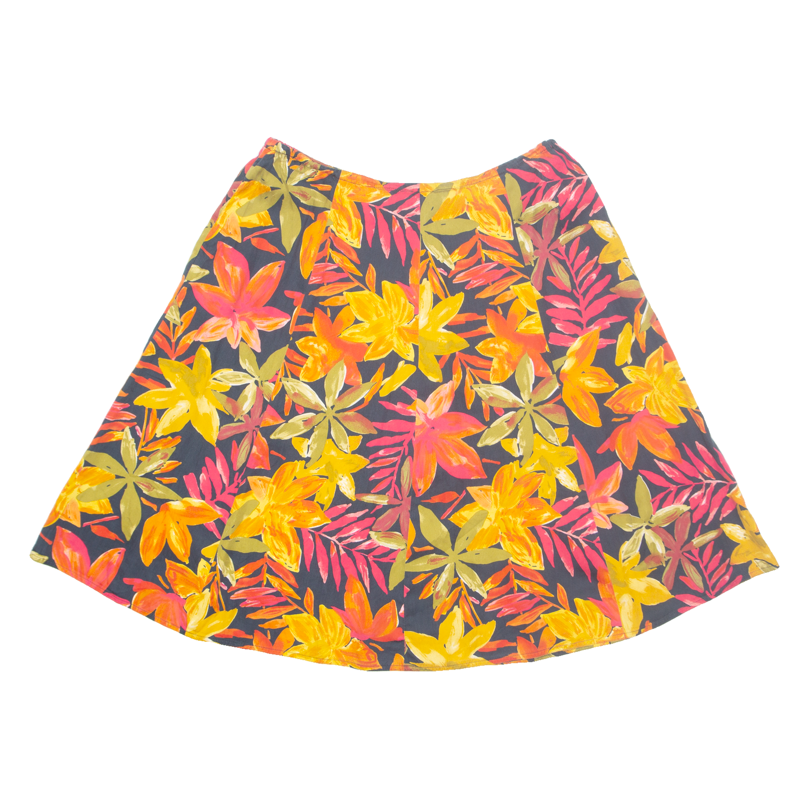 Buy Womens A-Line Skirt Orange Knee Length Floral M Refurbished - $18.19 Womens A-Line Skirt Orange Knee Length Floral M Refurbished - N/A refurbished available on Cerqular