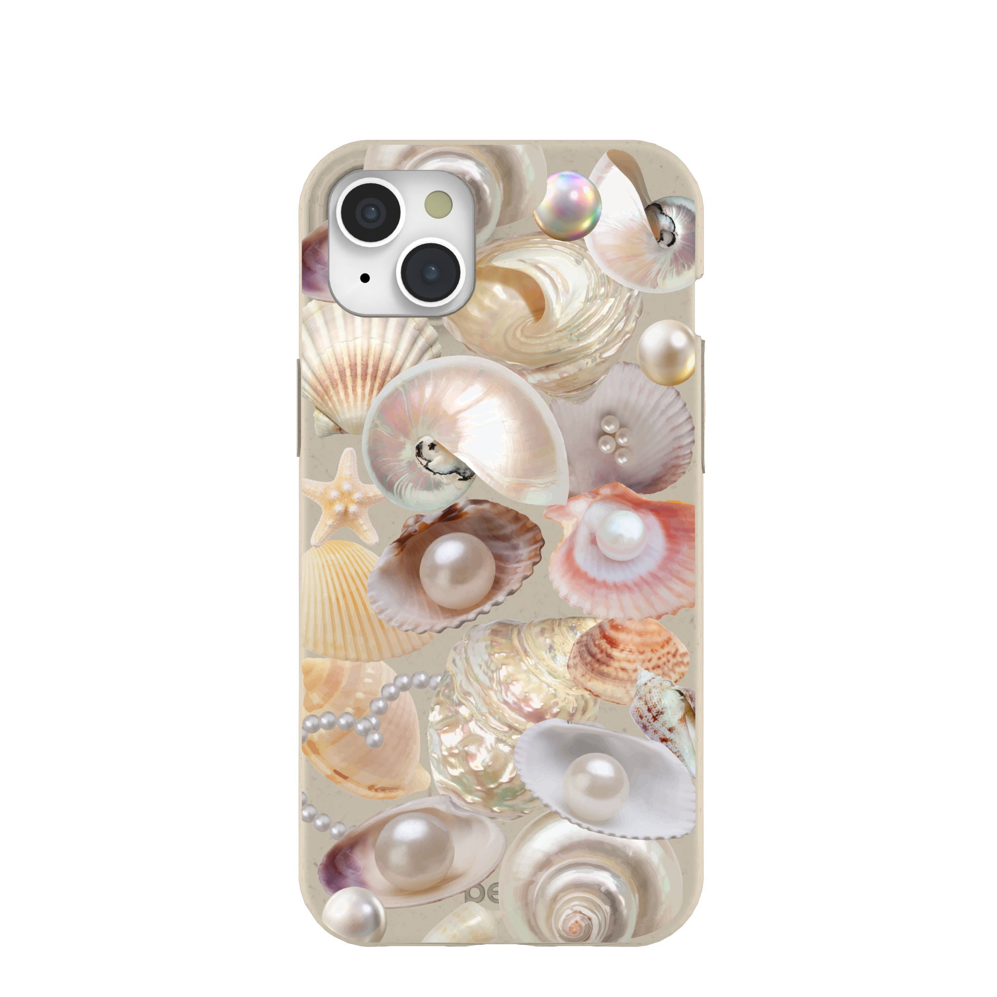 London Fog Sea Gems iPhone 15 Plus Case Refurbished - Pela Case refurbished available on Cerqular