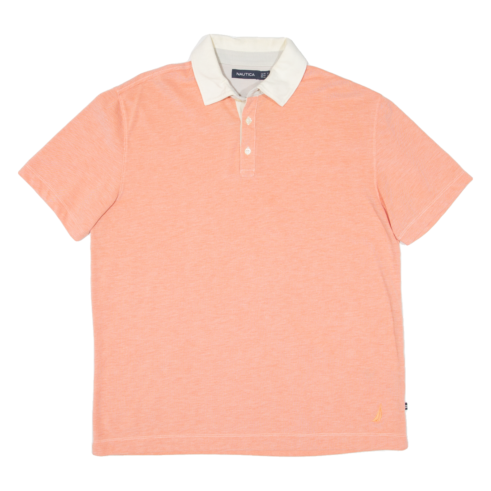 NAUTICA Mens Polo Shirt Pink M Refurbished - N/A refurbished available on Cerqular
