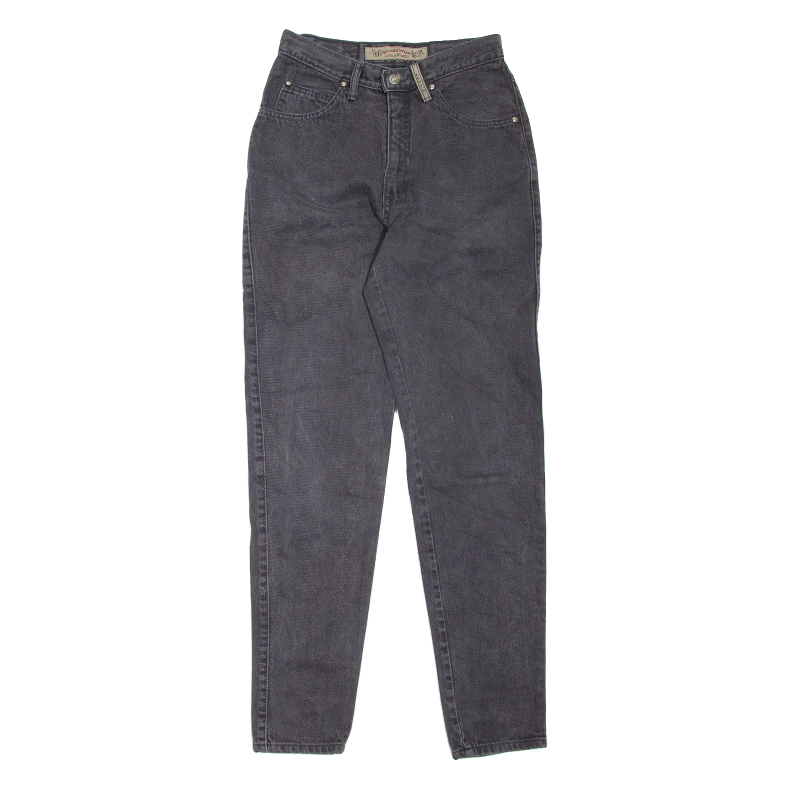 LEVI'S Womens Jeans Grey Regular Mom 90s W24 L30 Refurbished - N/A refurbished available on Cerqular