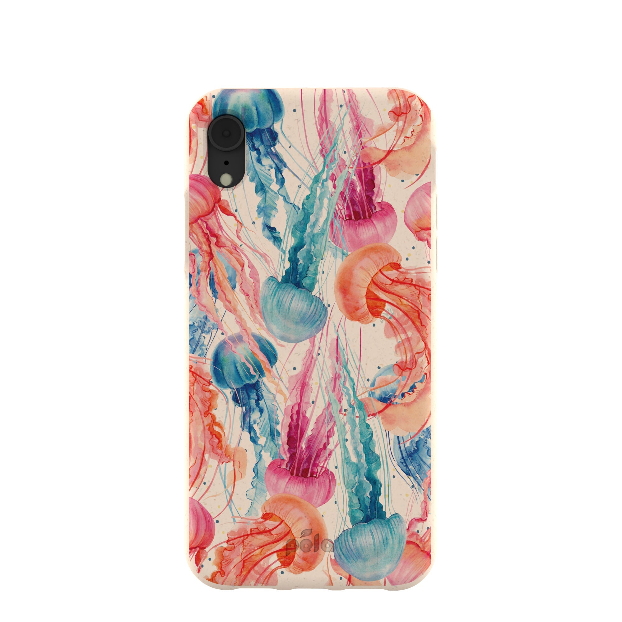 Seashell Jellyfish iPhone XR Case Refurbished - Pela Case refurbished available on Cerqular