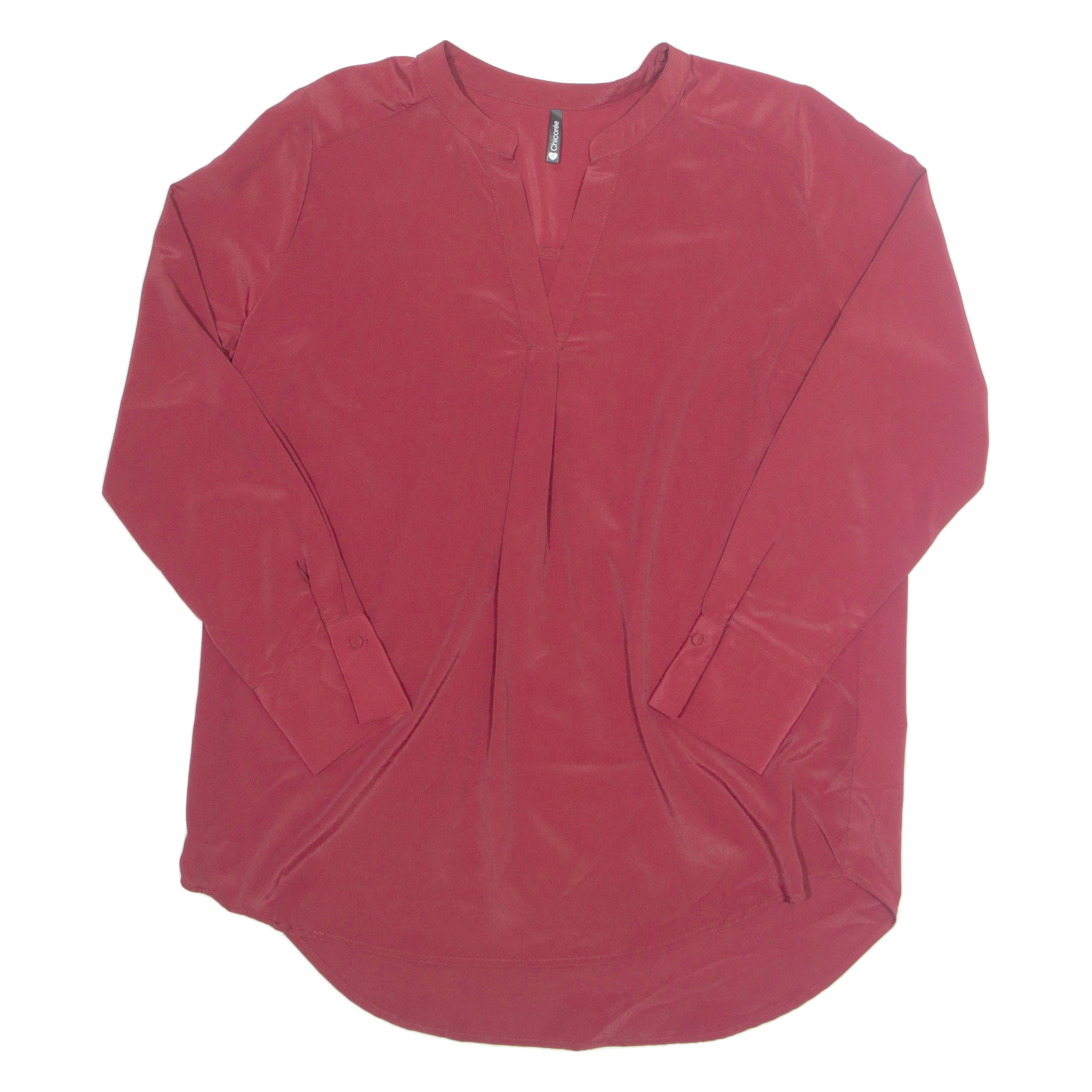 Buy CHICOREE Womens Blouse Red V-Neck Long Sleeve XL Refurbished - $16.89 CHICOREE Womens Blouse Red V-Neck Long Sleeve XL Refurbished - N/A refurbished available on Cerqular