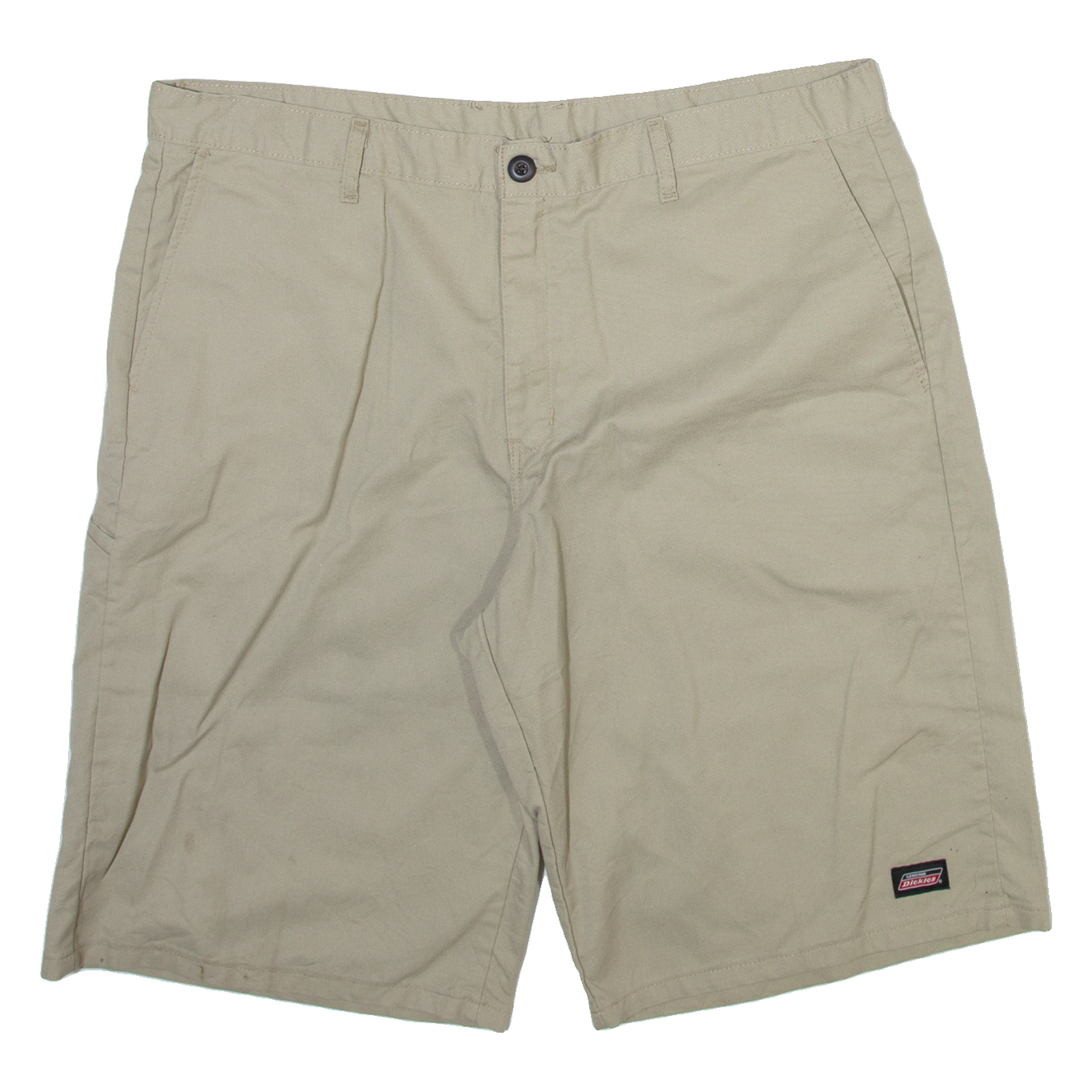 DICKIES Mens Workwear Shorts Beige XL W40 Refurbished - N/A refurbished available on Cerqular