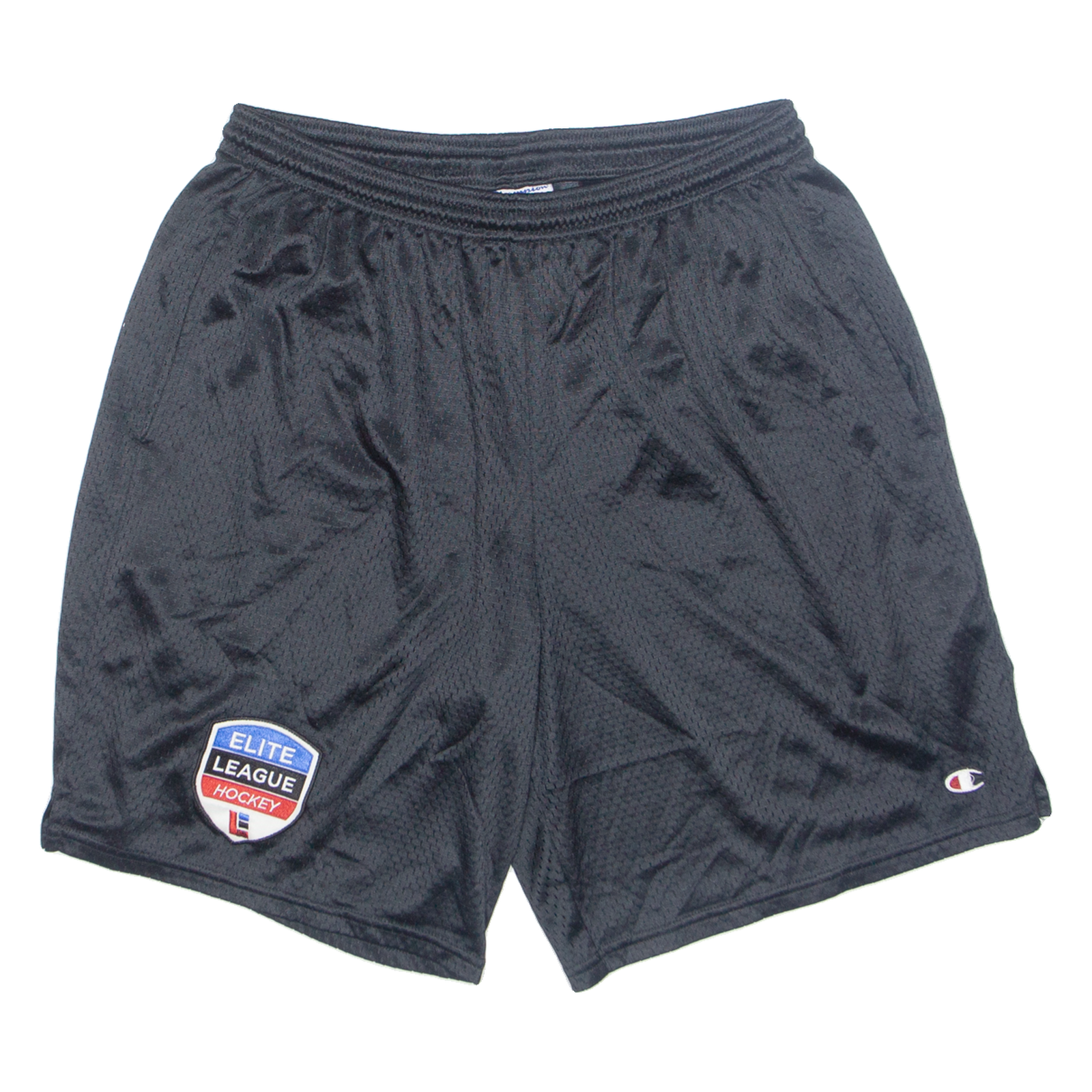 CHAMPION Elite Hockey League Mens Sports Shorts Black Relaxed L W29 Refurbished - N/A refurbished available on Cerqular