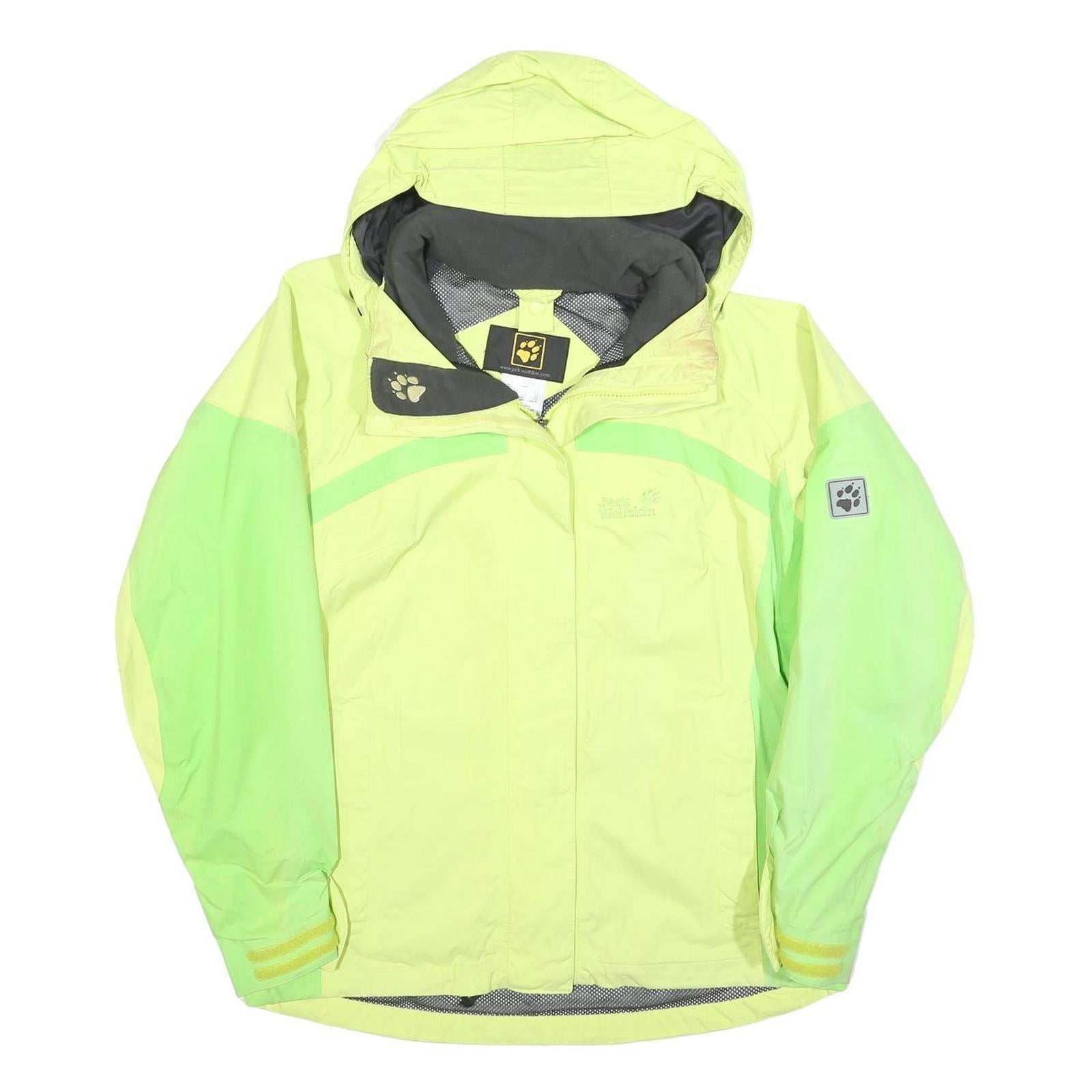 Buy JACK WOLFSKIN Womens Yellow & Green Outdoor Jacket L Polyester Blend Zip Hooded Refurbished - $57.19 JACK WOLFSKIN Womens Yellow & Green Outdoor Jacket L Polyester Blend Zip Hooded Refurbished - N/A refurbished available on Cerqular