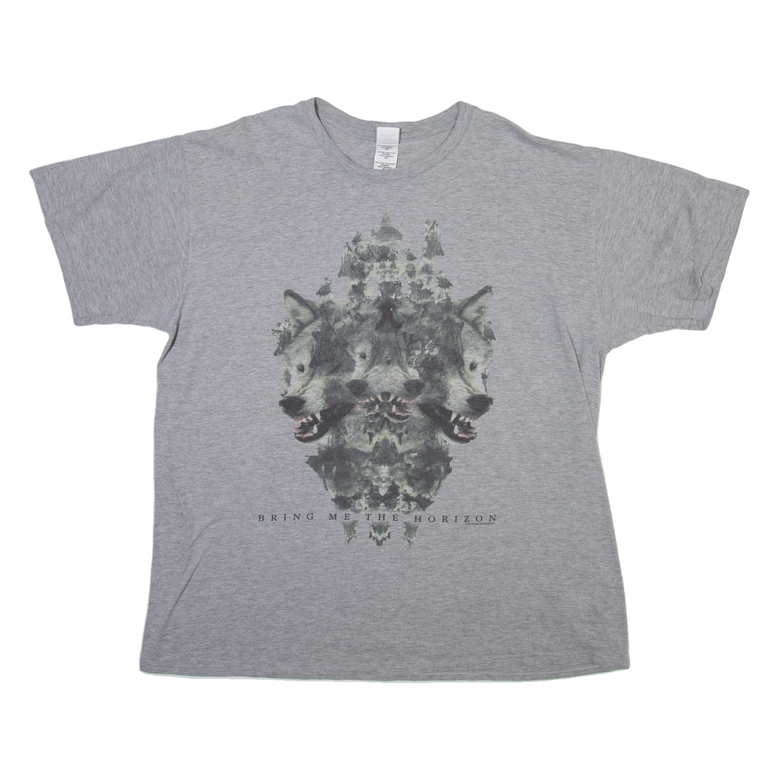 Buy GILDAN Bring Me The Horizon Mens T-Shirt Grey XL Refurbished - $57.19 GILDAN Bring Me The Horizon Mens T-Shirt Grey XL Refurbished - N/A refurbished available on Cerqular