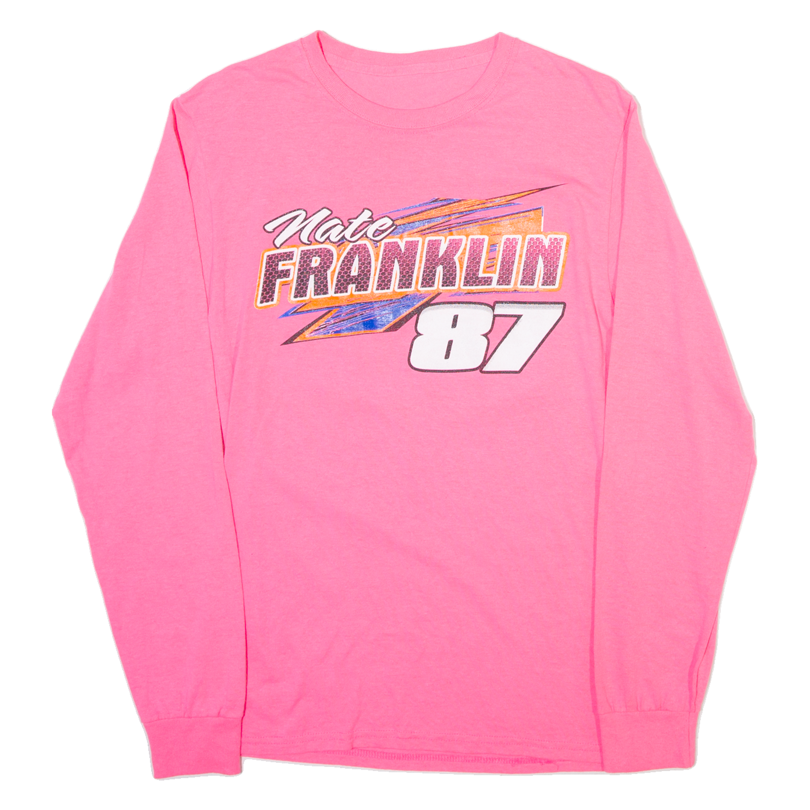 Racing Womens T-Shirt Pink Long Sleeve S Refurbished - N/A refurbished available on Cerqular