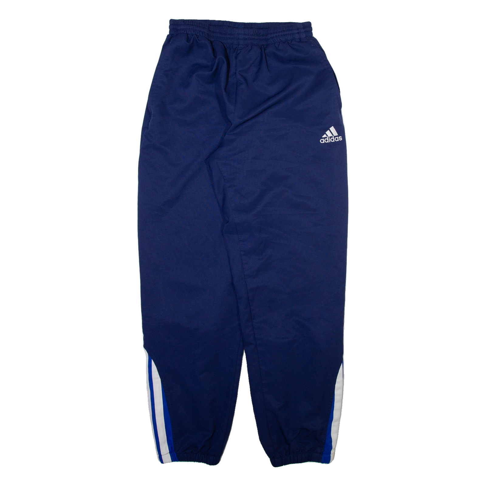 ADIDAS Mens Track Pants Blue Tapered M W28 L31 Refurbished - N/A refurbished available on Cerqular