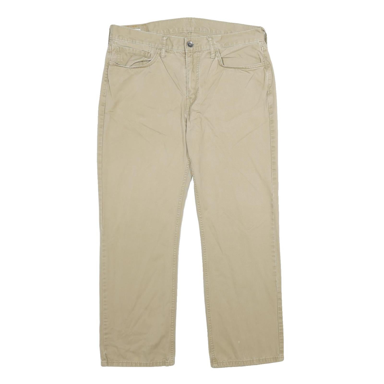 Buy LEVI'S Mens Classic Cotton Blend Beige Trousers W36 L30 Straight Zip Closure Refurbished - $41.59 LEVI'S Mens Classic Cotton Blend Beige Trousers W36 L30 Straight Zip Closure Refurbished - N/A refurbished available on Cerqular