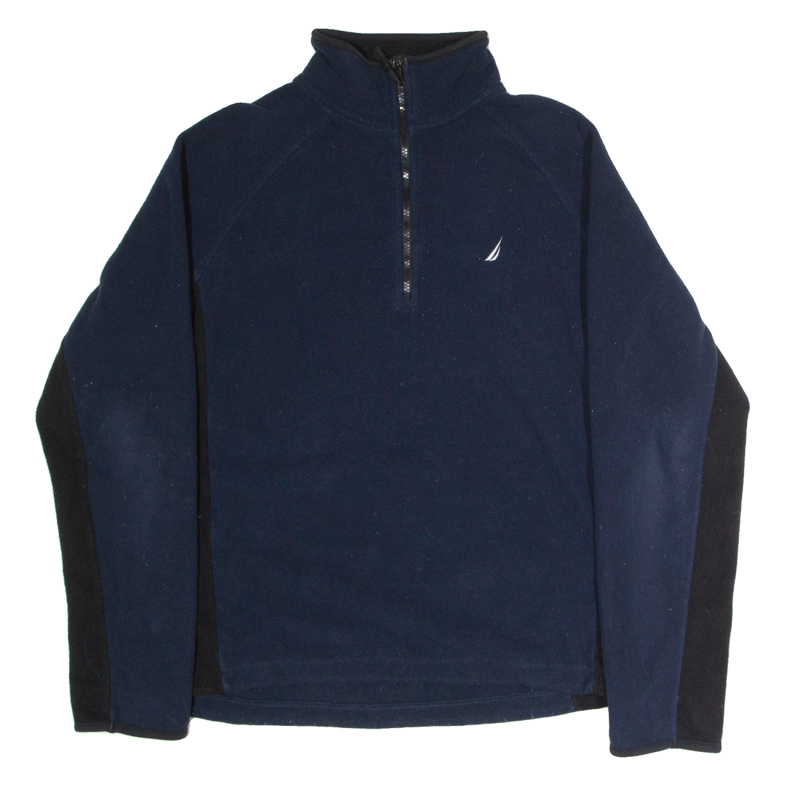 NAUTICA Mens Fleece Blue 1/2 Zip M Refurbished - N/A refurbished available on Cerqular