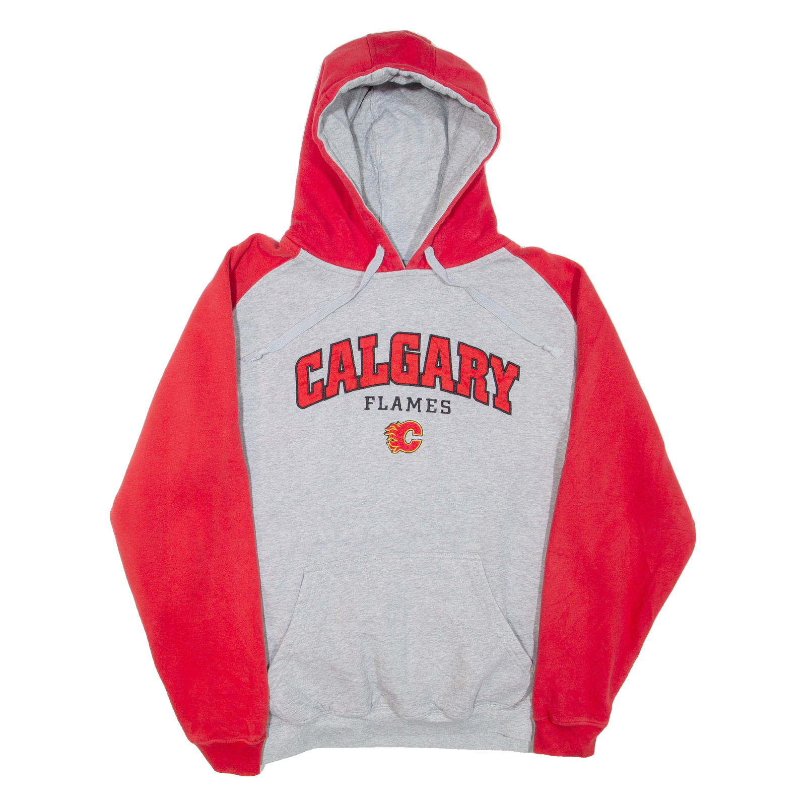NHL Calgary Flames Mens Red Hoodie M Refurbished - N/A refurbished available on Cerqular