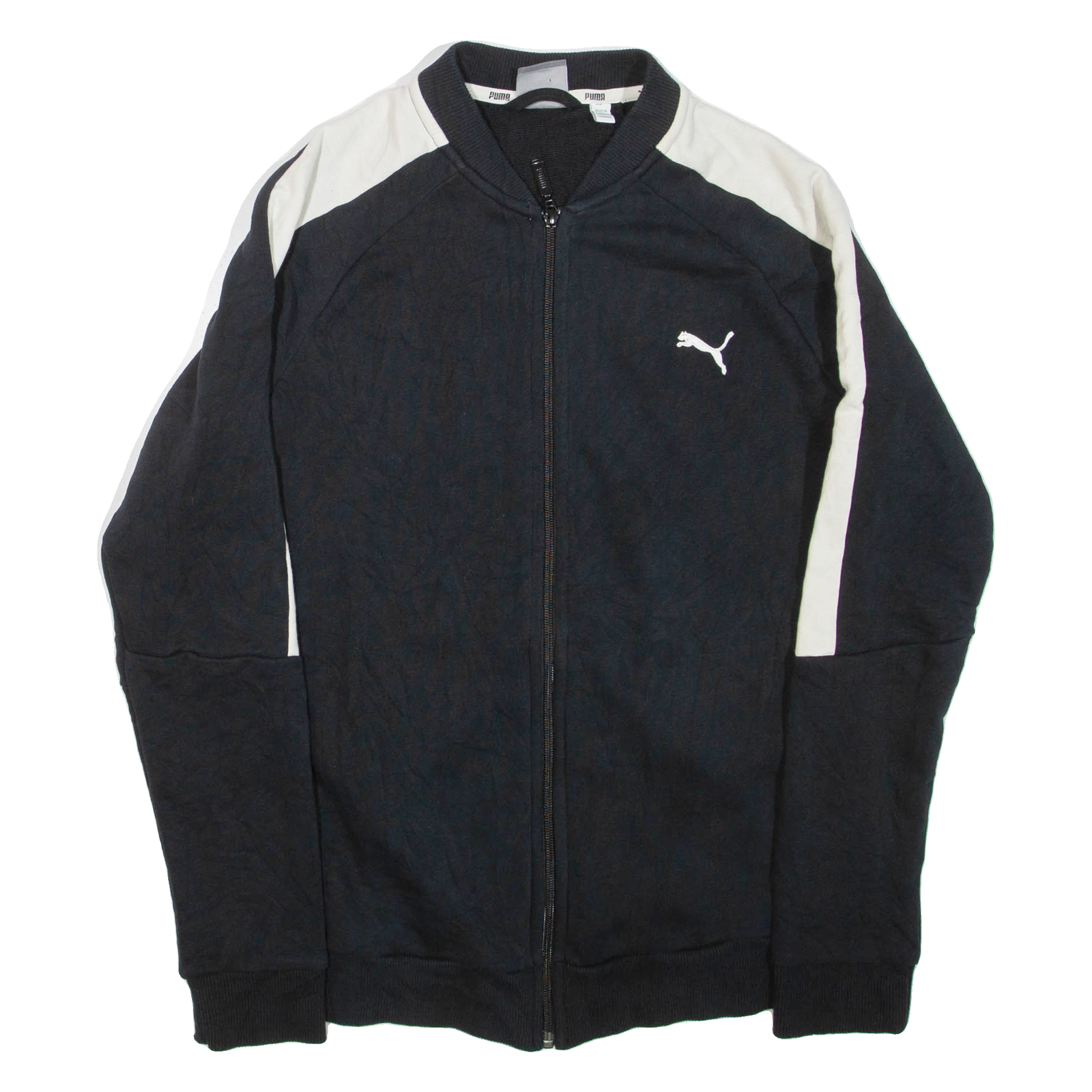 PUMA Mens Track Jacket Black XL Refurbished - N/A refurbished available on Cerqular