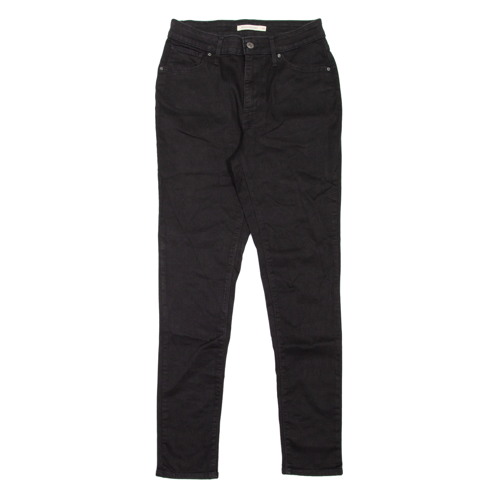 Buy LEVI'S 721 High Rise Womens Jeans Black Slim Skinny W27 L30 Refurbished - $36.39 LEVI'S 721 High Rise Womens Jeans Black Slim Skinny W27 L30 Refurbished - N/A refurbished available on Cerqular