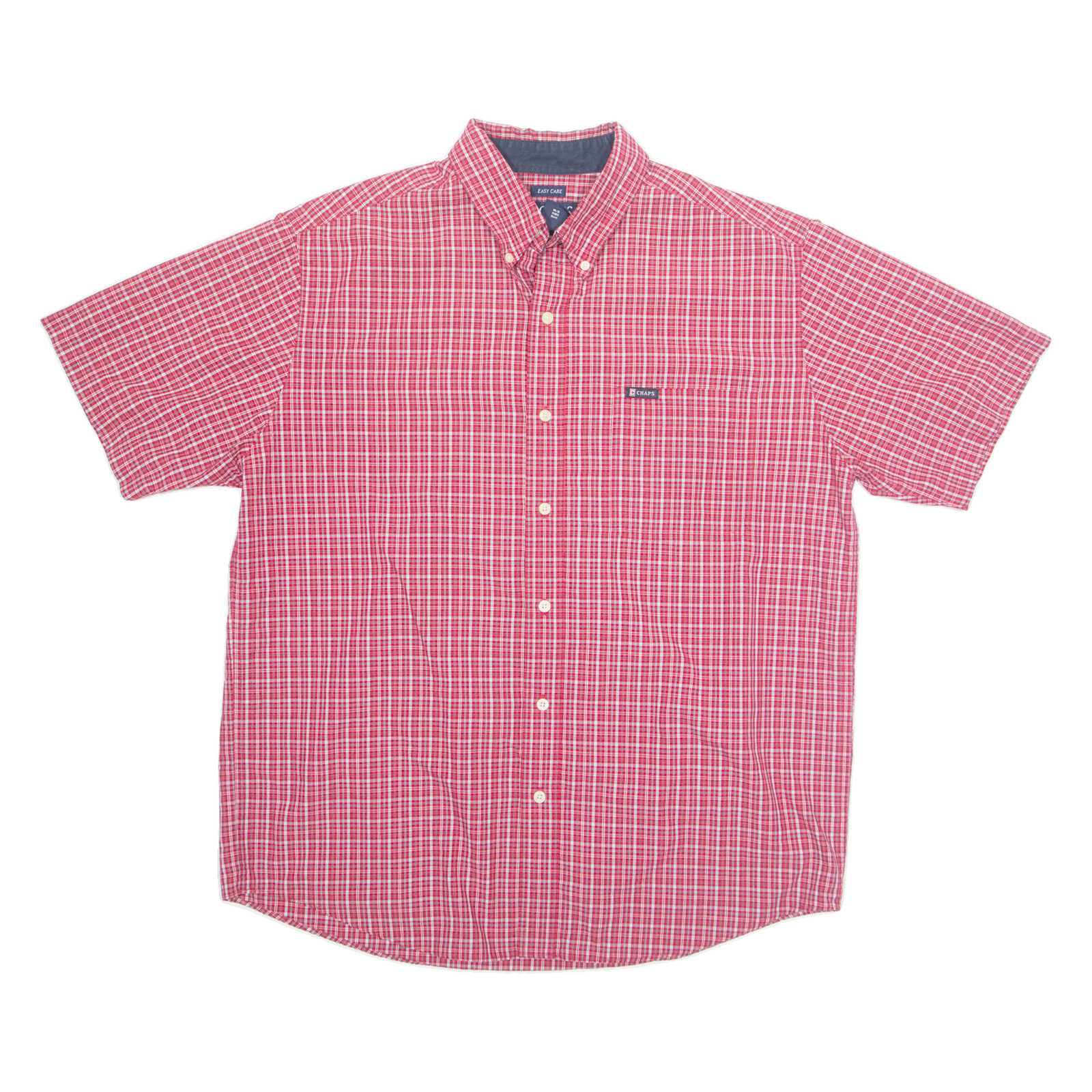 CHAPS Mens Shirt Red Plaid L Refurbished - N/A refurbished available on Cerqular
