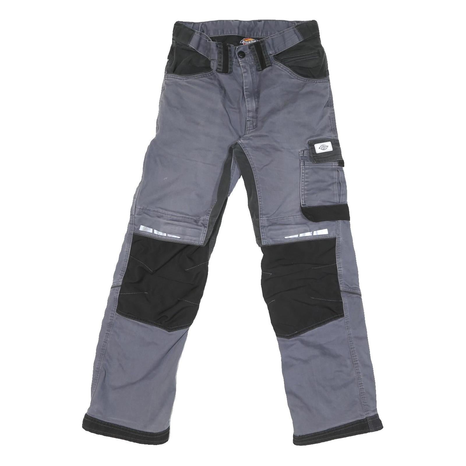 Buy DICKIES Mens Cotton Blend Grey & Black Workwear Regular Straight Trousers W28 Refurbished - $42.89 DICKIES Mens Cotton Blend Grey & Black Workwear Regular Straight Trousers W28 Refurbished - N/A refurbished available on Cerqular