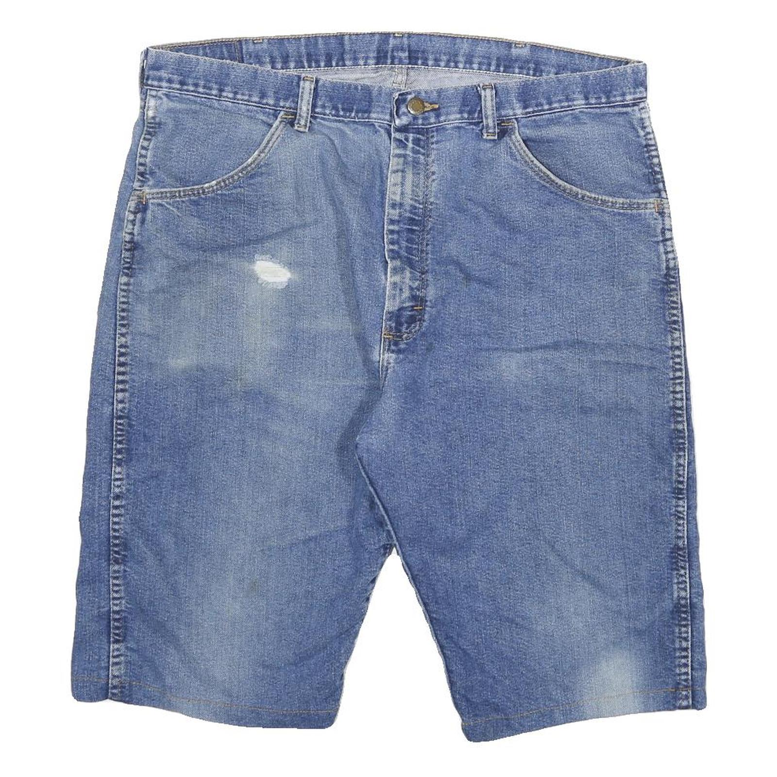 Buy WRANGLER Mens Denim Blue Casual Shorts 2XL W36 Cotton Blend Comfortable Fit Refurbished - $22.09 WRANGLER Mens Denim Blue Casual Shorts 2XL W36 Cotton Blend Comfortable Fit Refurbished - N/A refurbished available on Cerqular