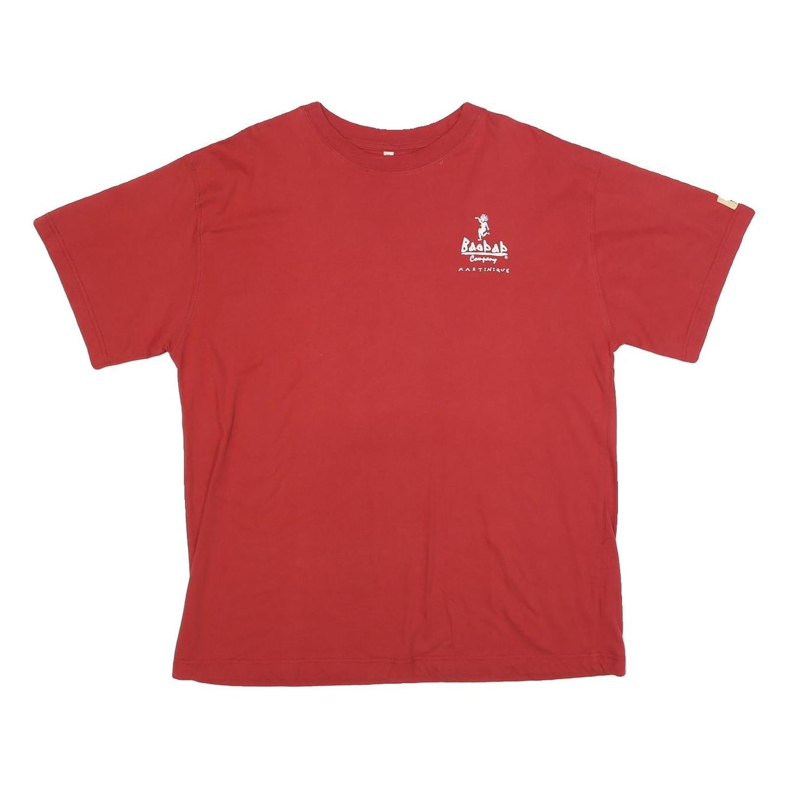Buy Womens Red Cotton Blend Graphic T-Shirt XL Short Sleeve Crew Neck Baobab Refurbished - $12.99 Womens Red Cotton Blend Graphic T-Shirt XL Short Sleeve Crew Neck Baobab Refurbished - N/A refurbished available on Cerqular