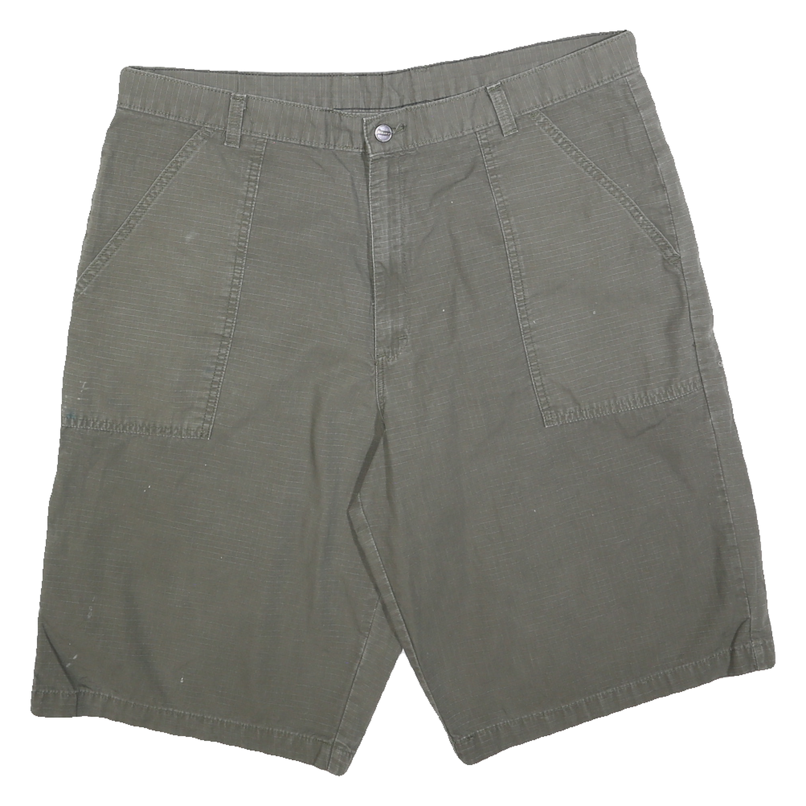 DICKIES Mens Shorts Green XL W38 Casual Cotton Blend Plain Cargo Workwear Refurbished - N/A refurbished available on Cerqular
