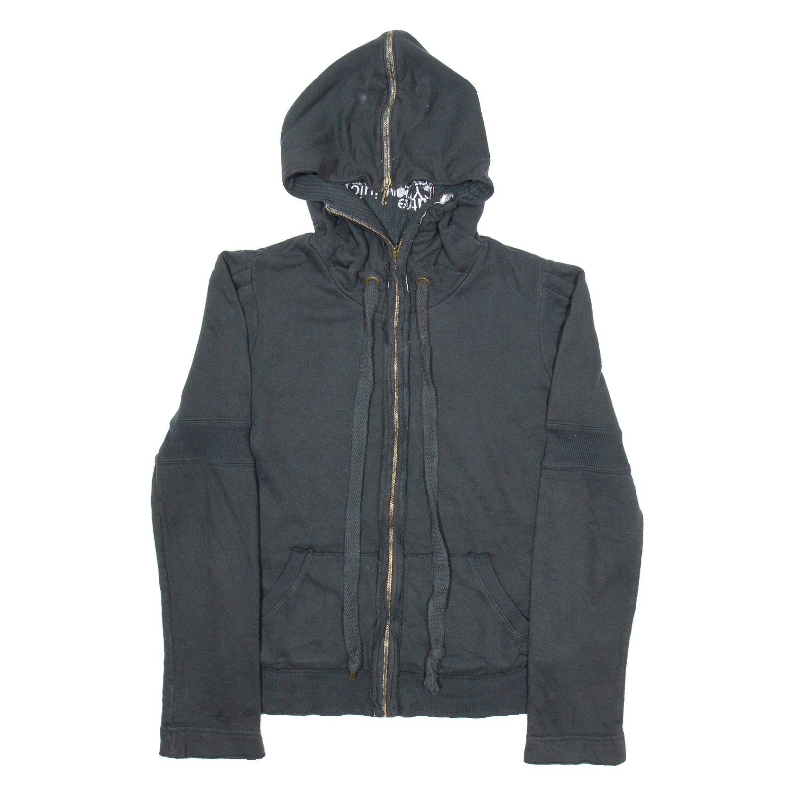JUCY COUTURE Womens Black Hoodie Full Zip S Refurbished - N/A refurbished available on Cerqular