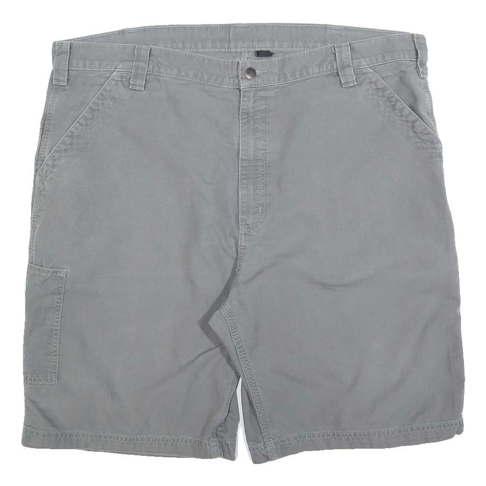 CARHARTT Mens Shorts Grey Casual 2XL W42 Cotton Blend Durable Workwear Refurbished - N/A refurbished available on Cerqular
