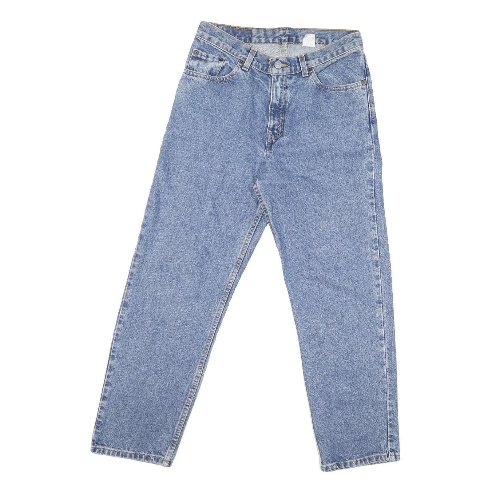LEVI'S 550 Straight Mens Jeans Blue Regular Straight Denim Medium W29 L27 Refurbished - N/A refurbished available on Cerqular