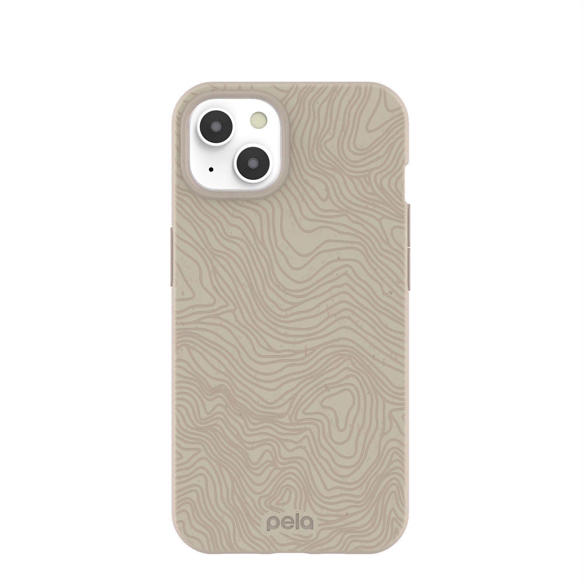 London Fog Trail Lines iPhone 13 Case Refurbished - Pela Case refurbished available on Cerqular