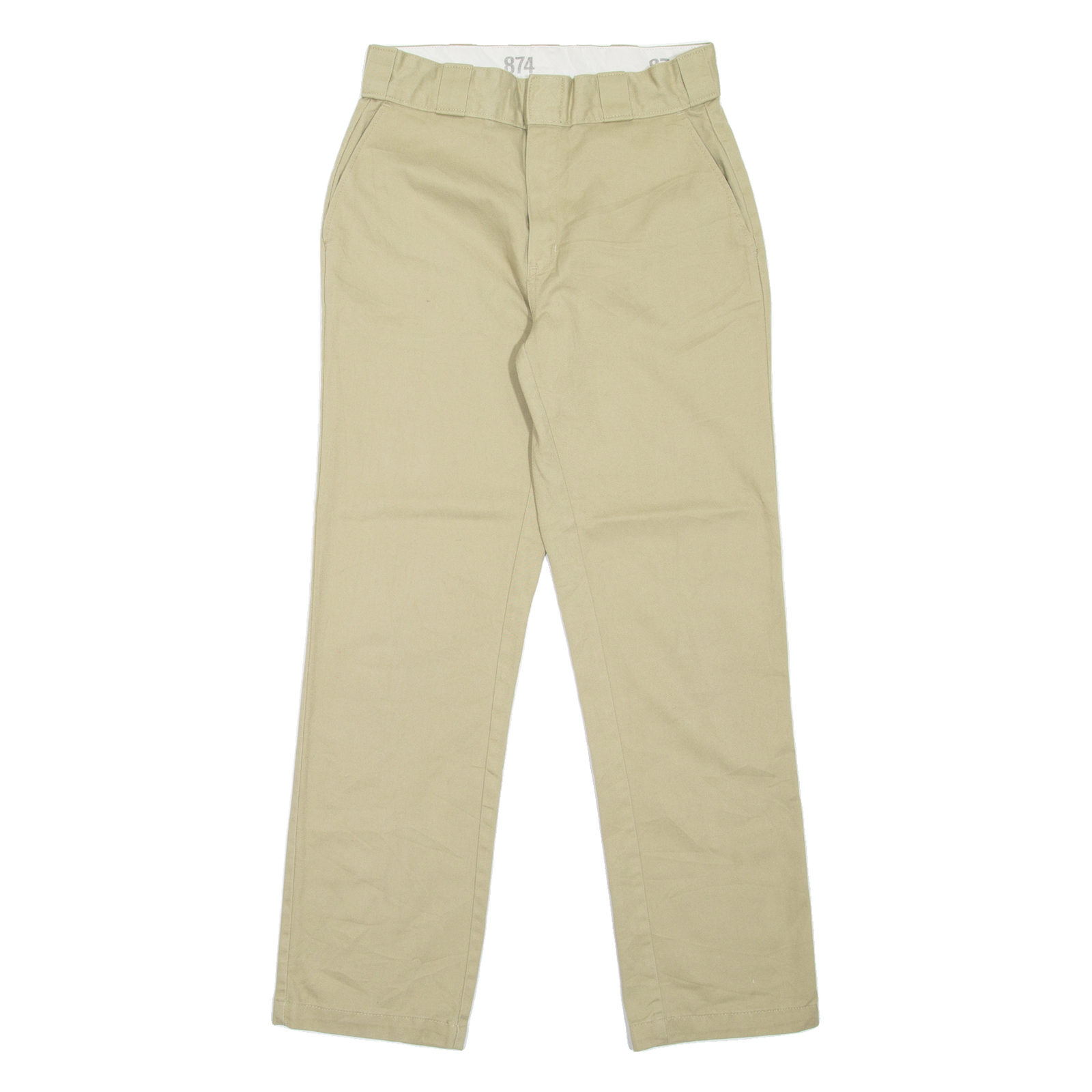 DICKIES 874 Workwear Mens Trousers Beige Regular Straight W28 L29 Refurbished - N/A refurbished available on Cerqular