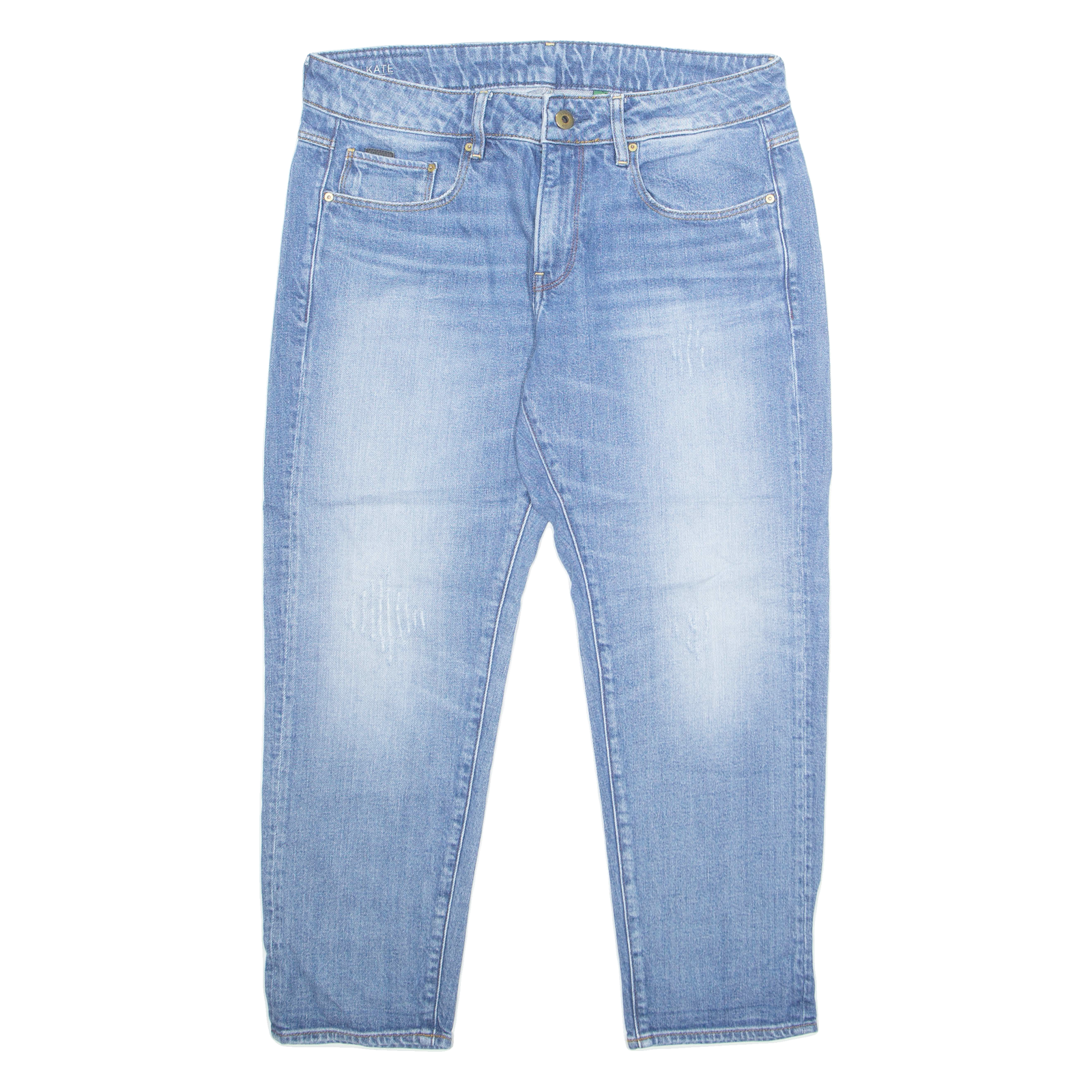G-STAR RAW Mens Jeans Blue Regular Straight Stone Wash W32 L24 Refurbished - N/A refurbished available on Cerqular