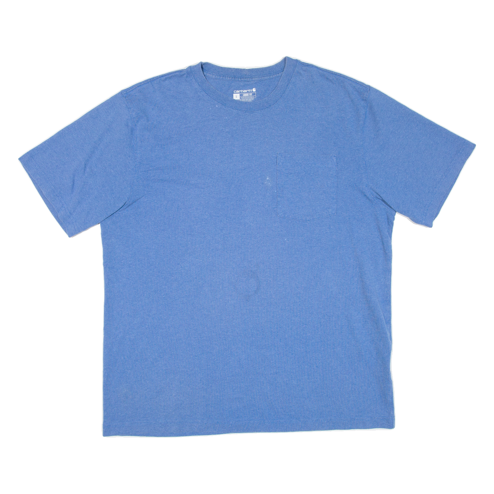 CARHARTT Loose Fit Mens T-Shirt Blue L Refurbished - N/A refurbished available on Cerqular