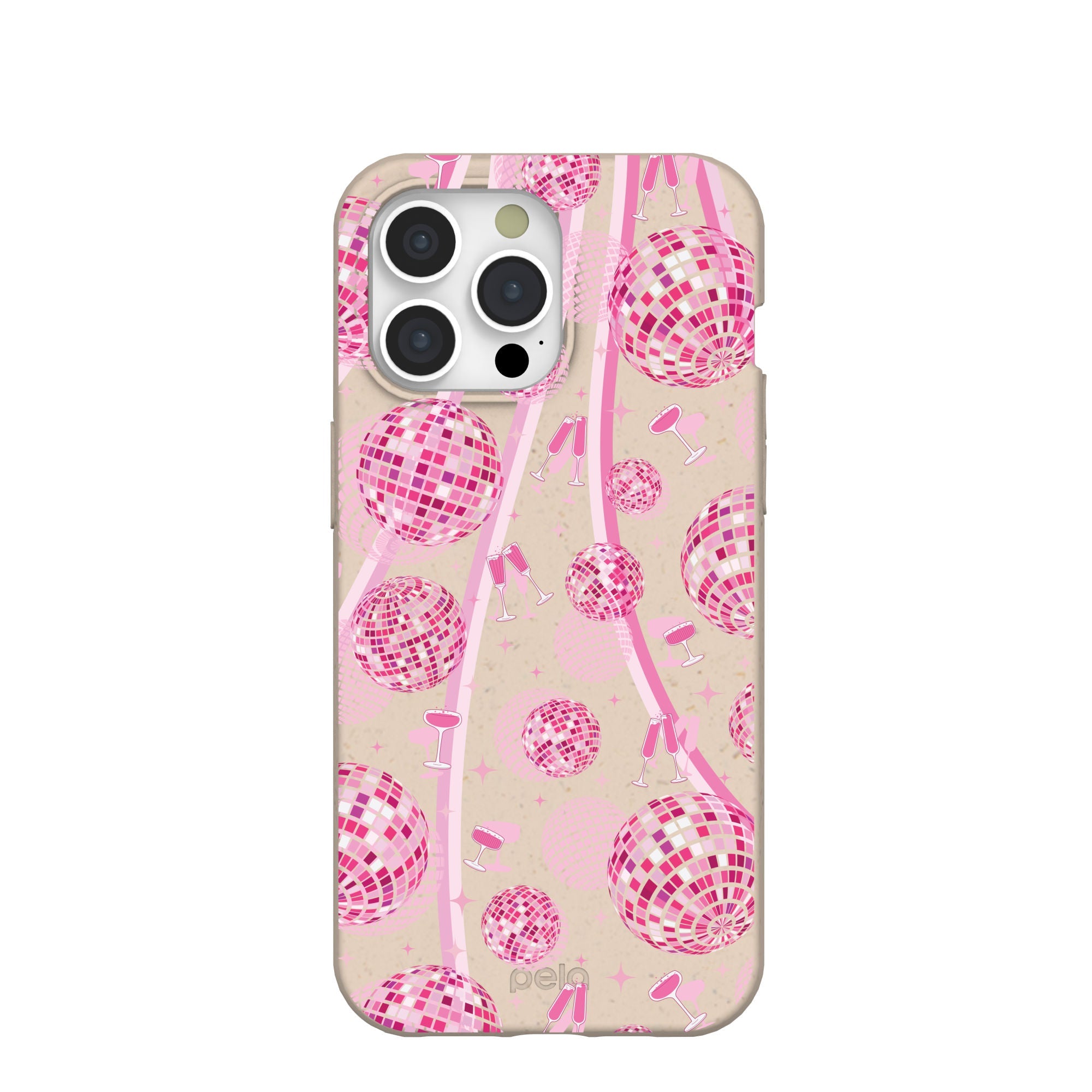 Seashell Dancing Lights iPhone 15 Pro Max Case Refurbished - Pela Case refurbished available on Cerqular