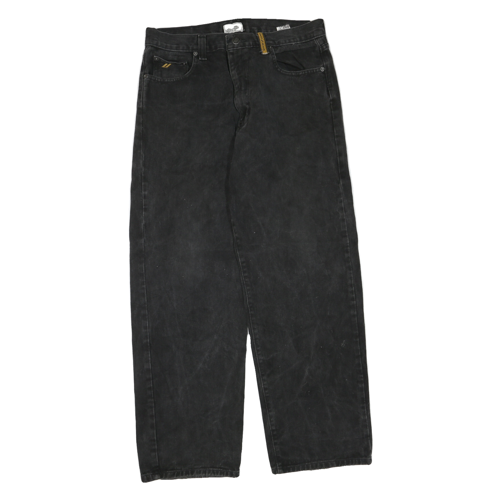 DKNY Womens Black Regular Fit Straight Denim Jeans W32 L30 Comfortable Classic Refurbished - N/A refurbished available on Cerqular