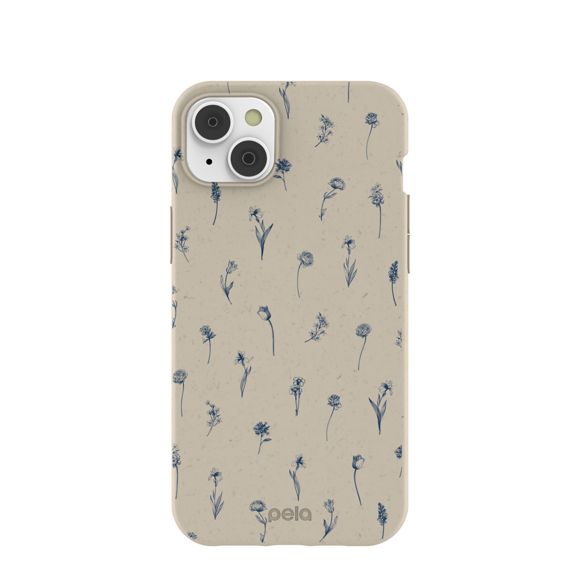 London Fog Petite Perennials iPhone 14 Plus Case Refurbished - Pela Case refurbished available on Cerqular