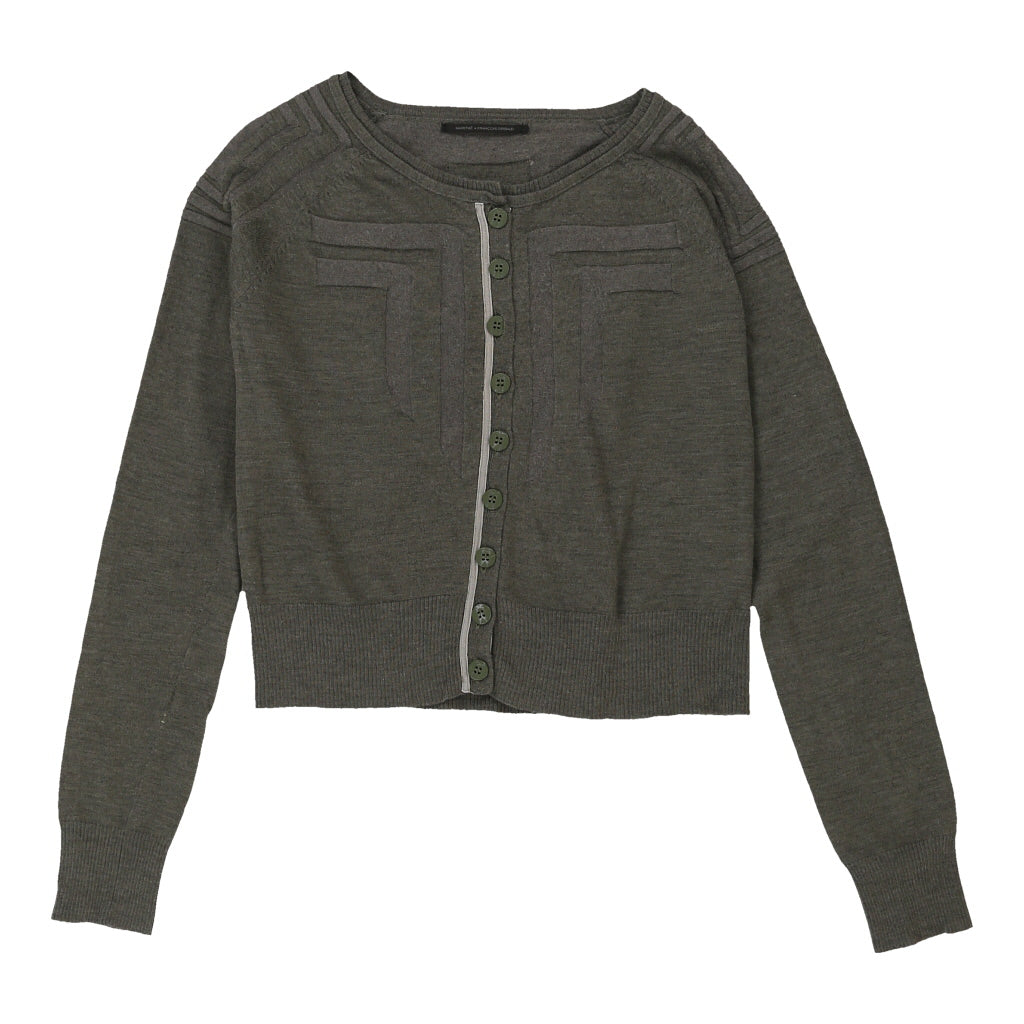 Francois Girbaud Cardigan - Medium Grey Cotton | Size: medium Refurbished - N/A (Preloved Designer is not a specific brand, it refurbished available on Cerqular