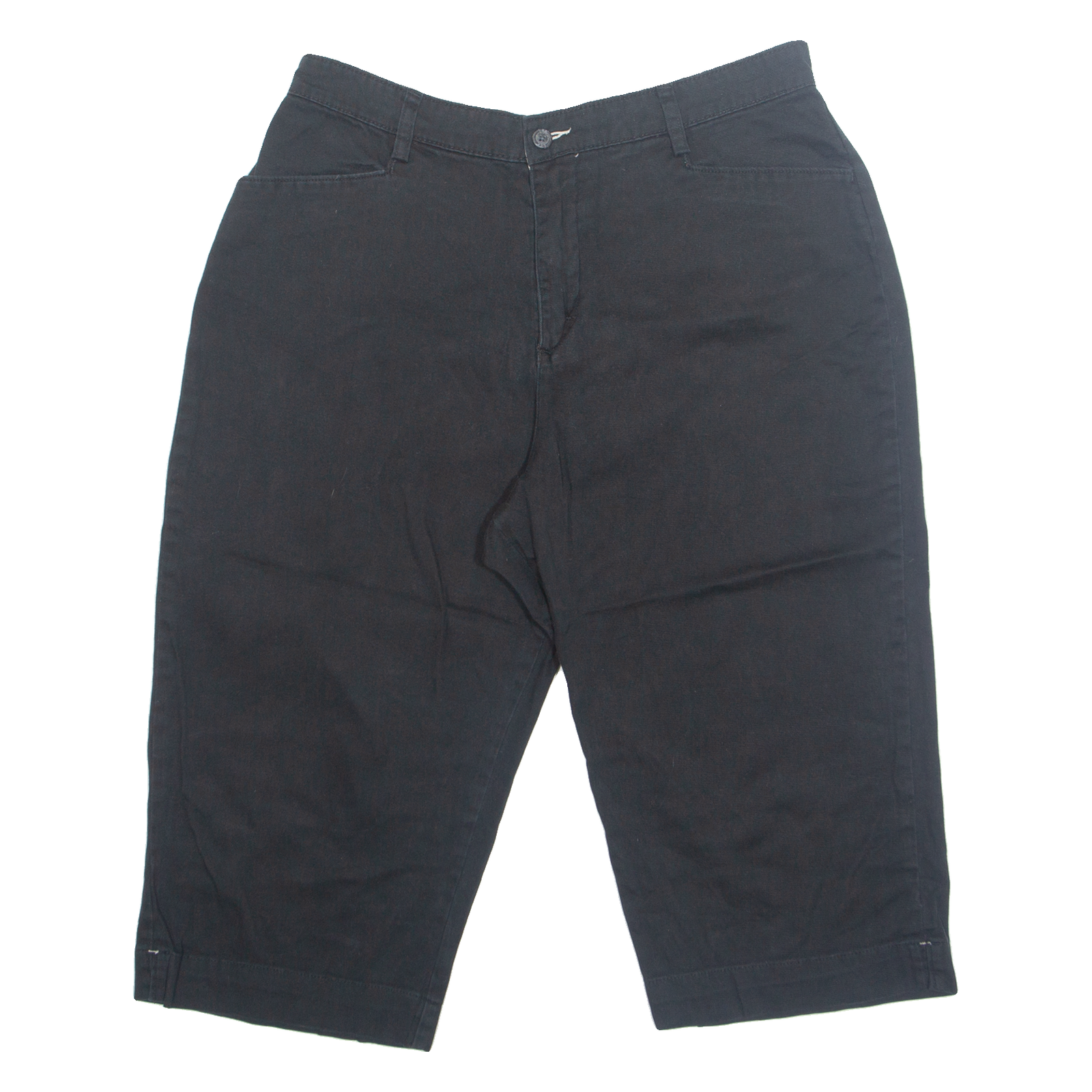 LEE Petite 3/4 Length Womens Pedal Pushers Shorts Black UK 14 W31 Refurbished - N/A refurbished available on Cerqular