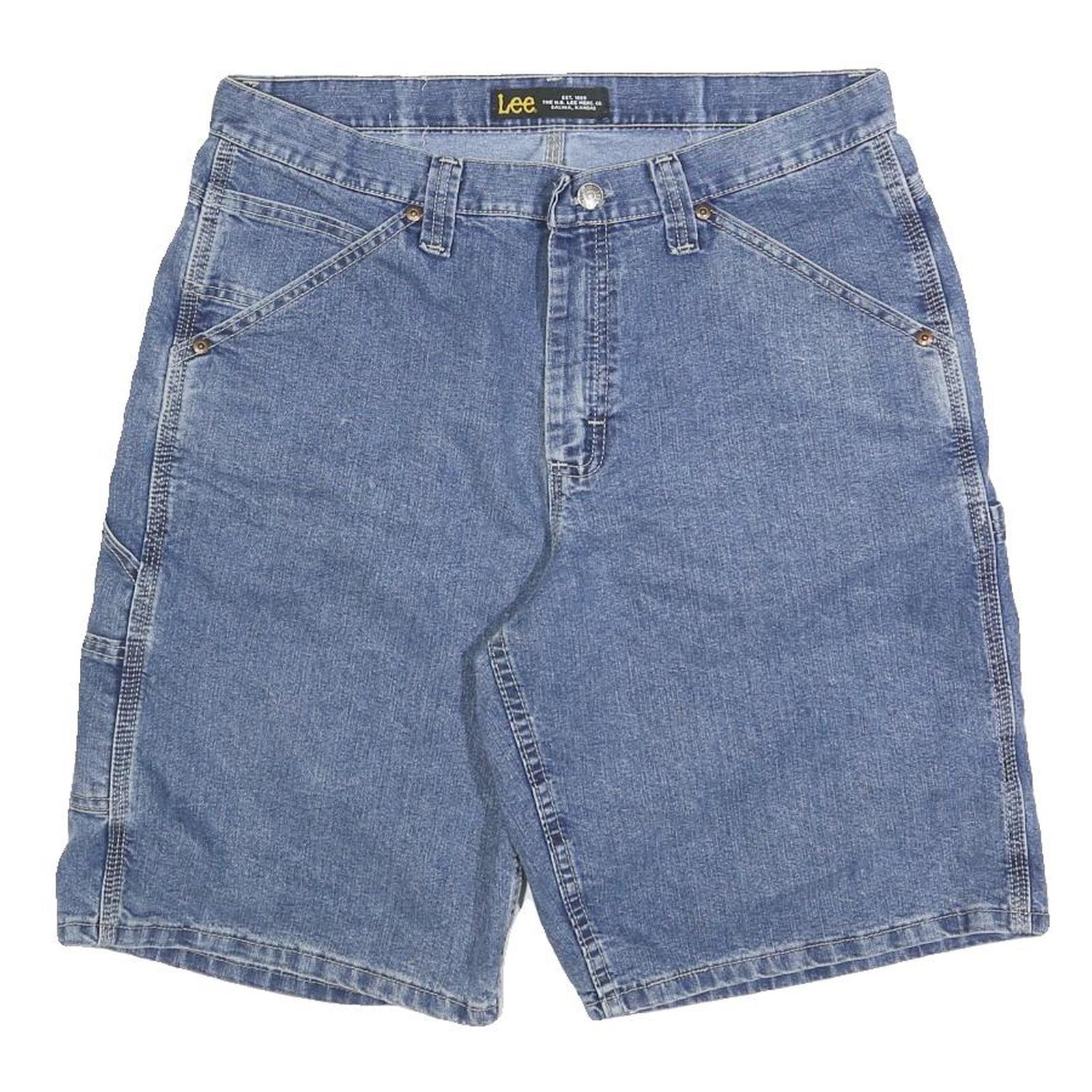 Buy LEE Mens Shorts Blue Casual Denim L W34 Pocketed Classic Fit Refurbished - $25.99 LEE Mens Shorts Blue Casual Denim L W34 Pocketed Classic Fit Refurbished - N/A refurbished available on Cerqular