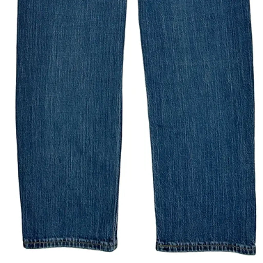 Levis Jeans - 31W 30L Blue Denim Refurbished - Thrifted (note: this is a term often used to describe second- refurbished available on Cerqular