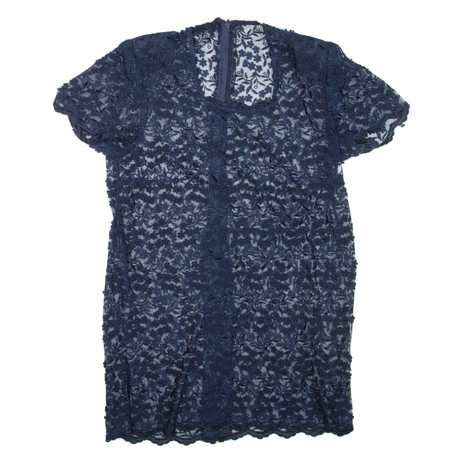Womens Mini Dress Blue Short Sleeve Short M Refurbished - N/A refurbished available on Cerqular