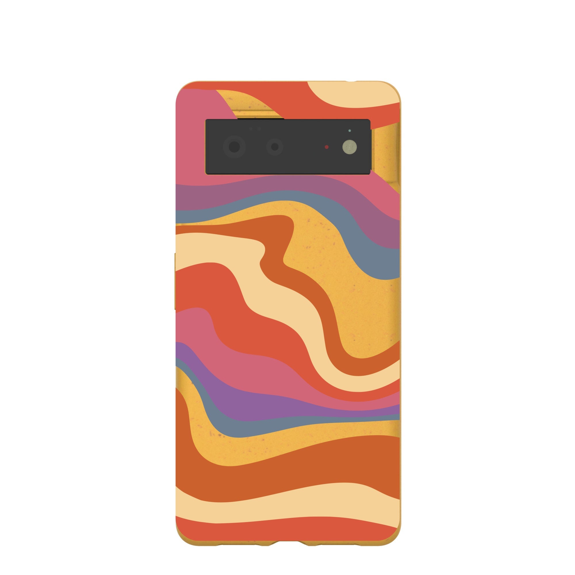 Buy Honey Liquid Sunset Google Pixel 6 Case Refurbished - $65.00 Honey Liquid Sunset Google Pixel 6 Case Refurbished - Pela Case refurbished available on Cerqular