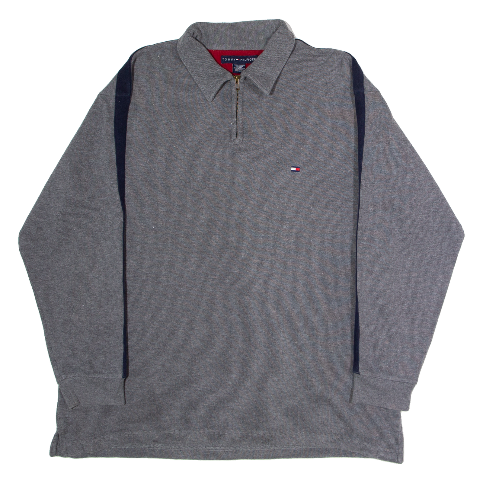 Buy TOMMY HILFIGER Mens Jumper Grey Collared Tight Knit L Refurbished - $29.89 TOMMY HILFIGER Mens Jumper Grey Collared Tight Knit L Refurbished - N/A refurbished available on Cerqular