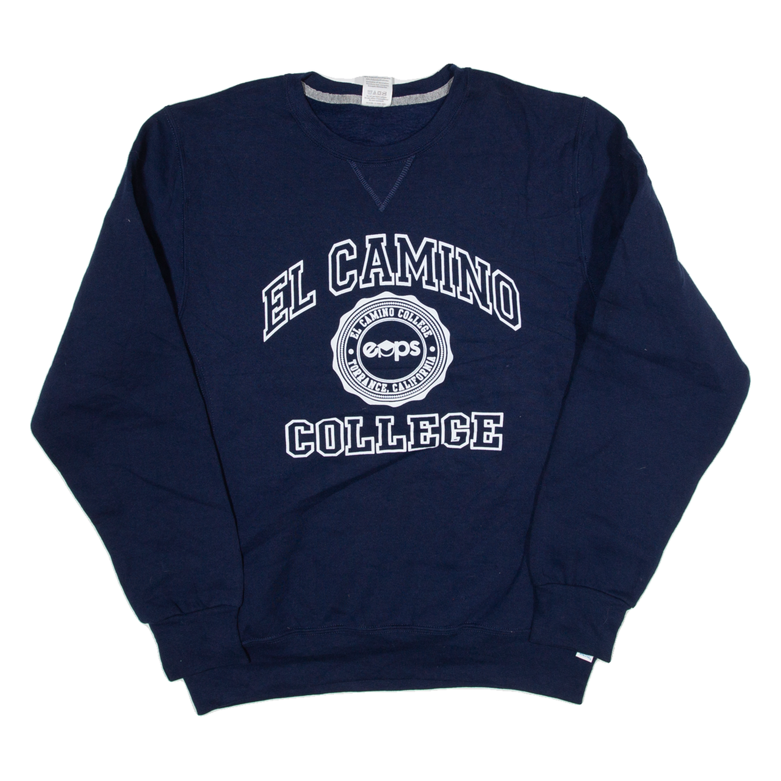 RUSSELL ATHLETIC El Camino College Mens Sweatshirt Blue USA M Refurbished - N/A refurbished available on Cerqular