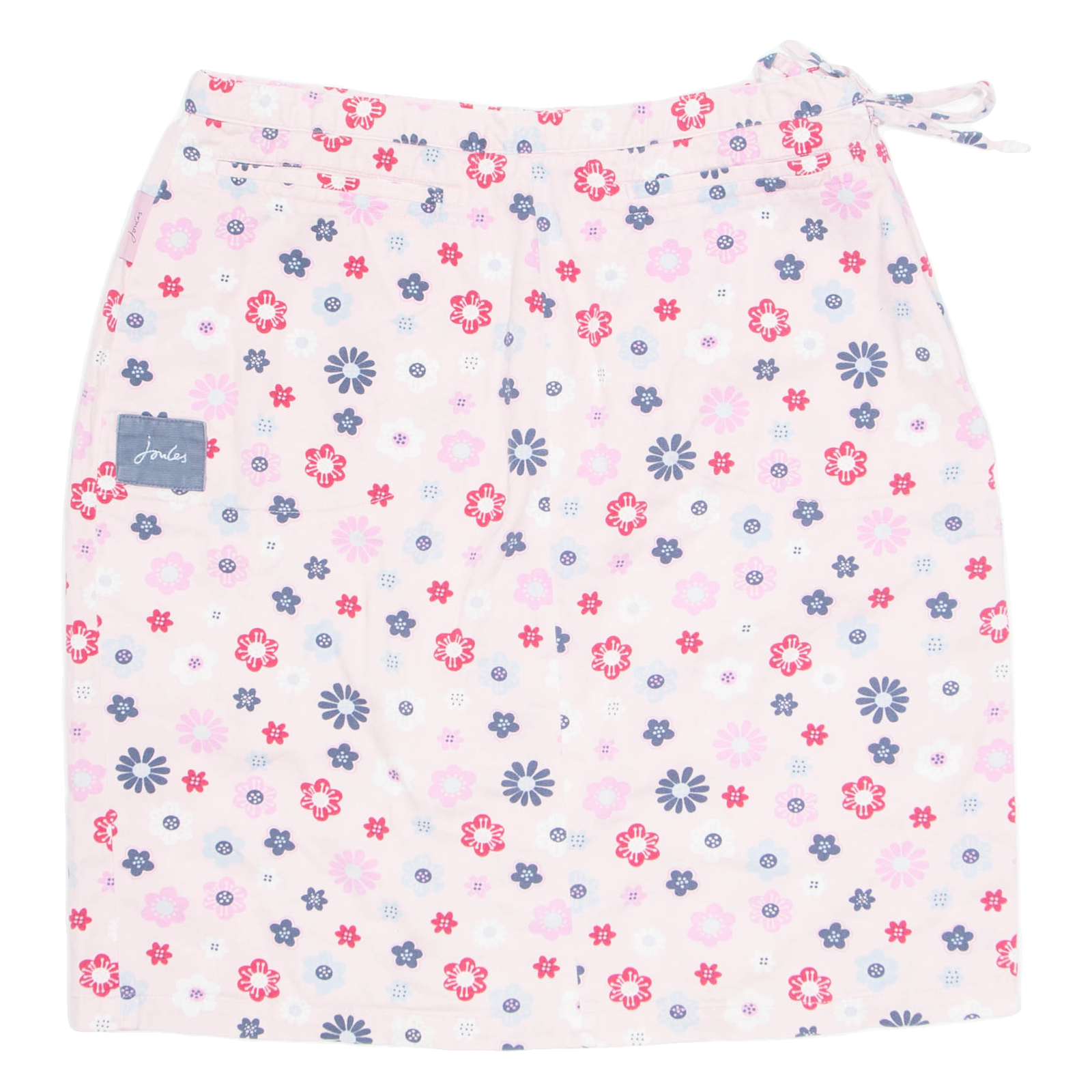 JOULES Womens Straight Skirt Pink Short Floral UK 12 Refurbished - N/A refurbished available on Cerqular