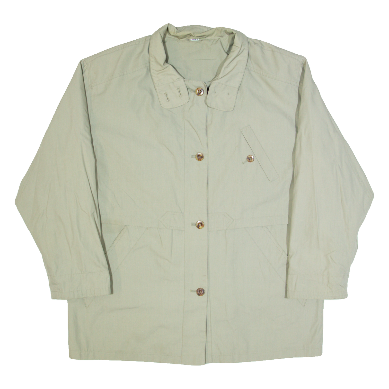 KINGSTYLE Womens Jacket Beige UK 16 Refurbished - N/A refurbished available on Cerqular